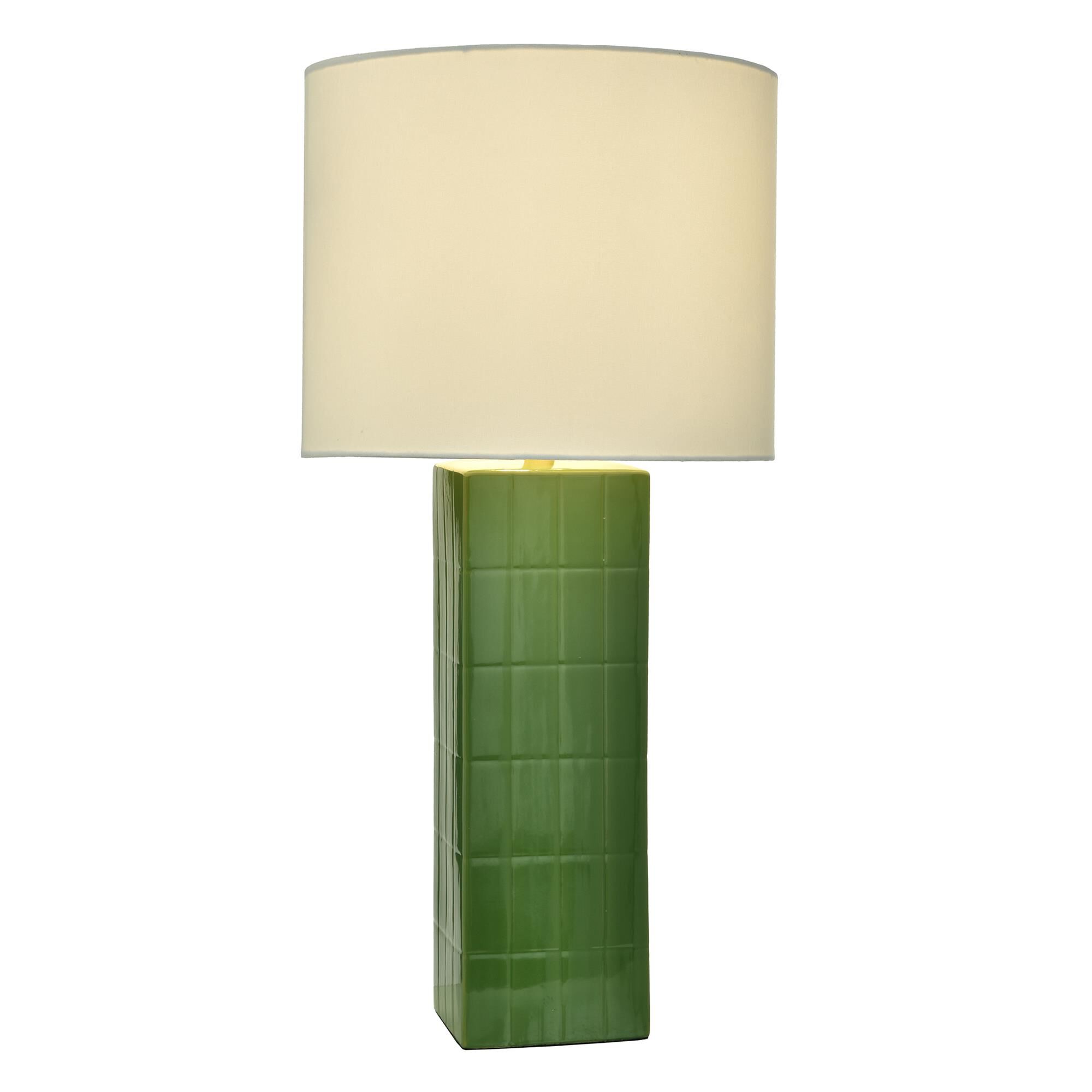 Shown in Green finish and Off-White shade