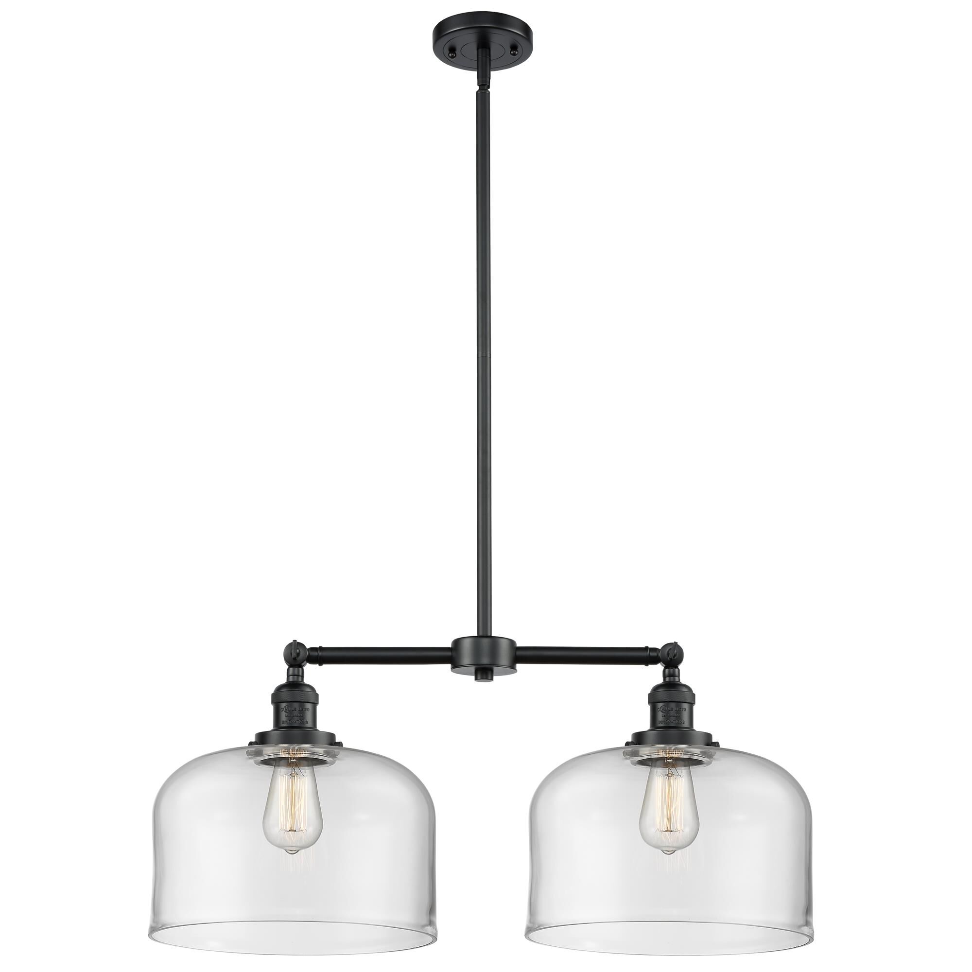 Shown in Oil Rubbed Bronze finish and Clear glass