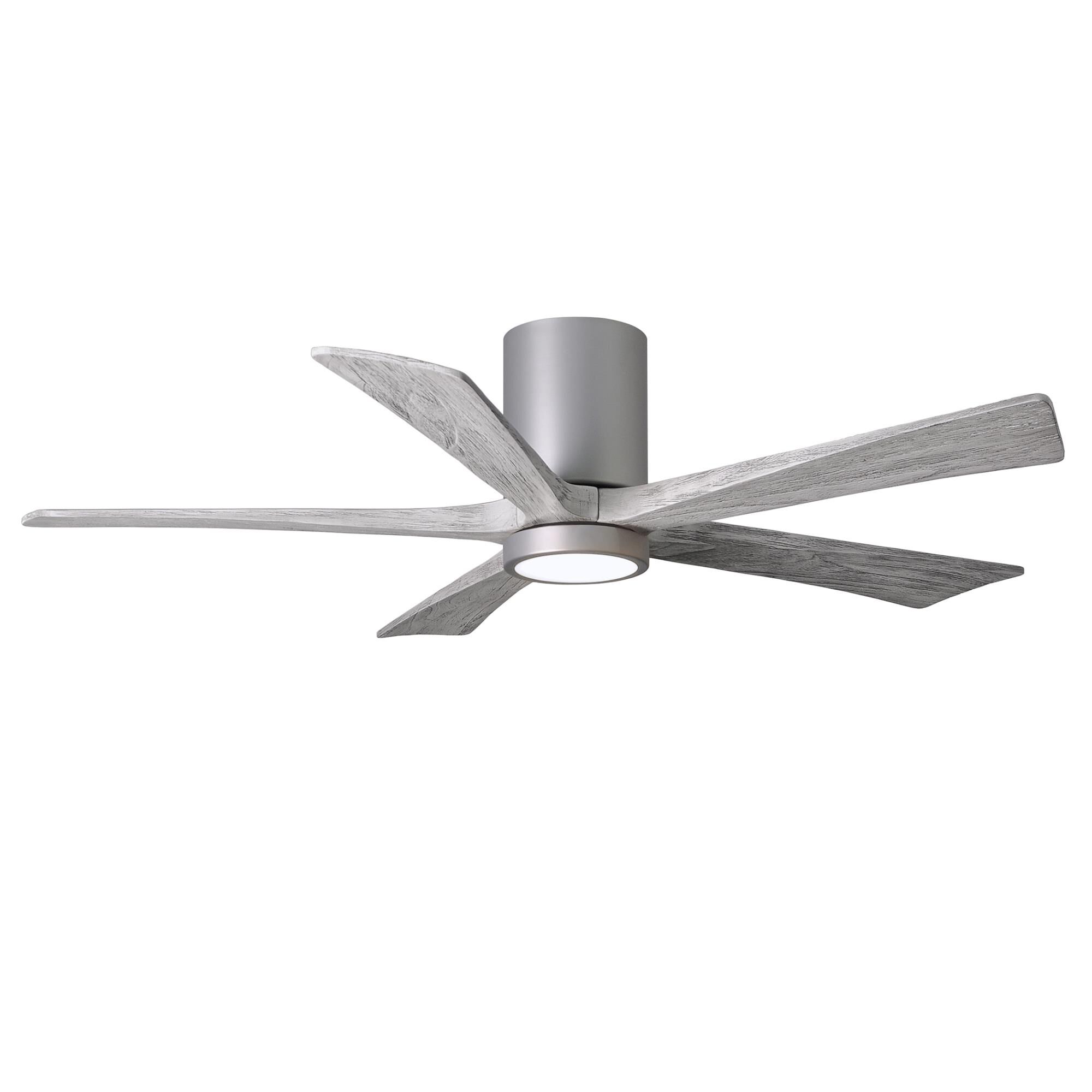 Irene 52 Inch Flush Mount Fan with Light Kit by Matthews Fan Company