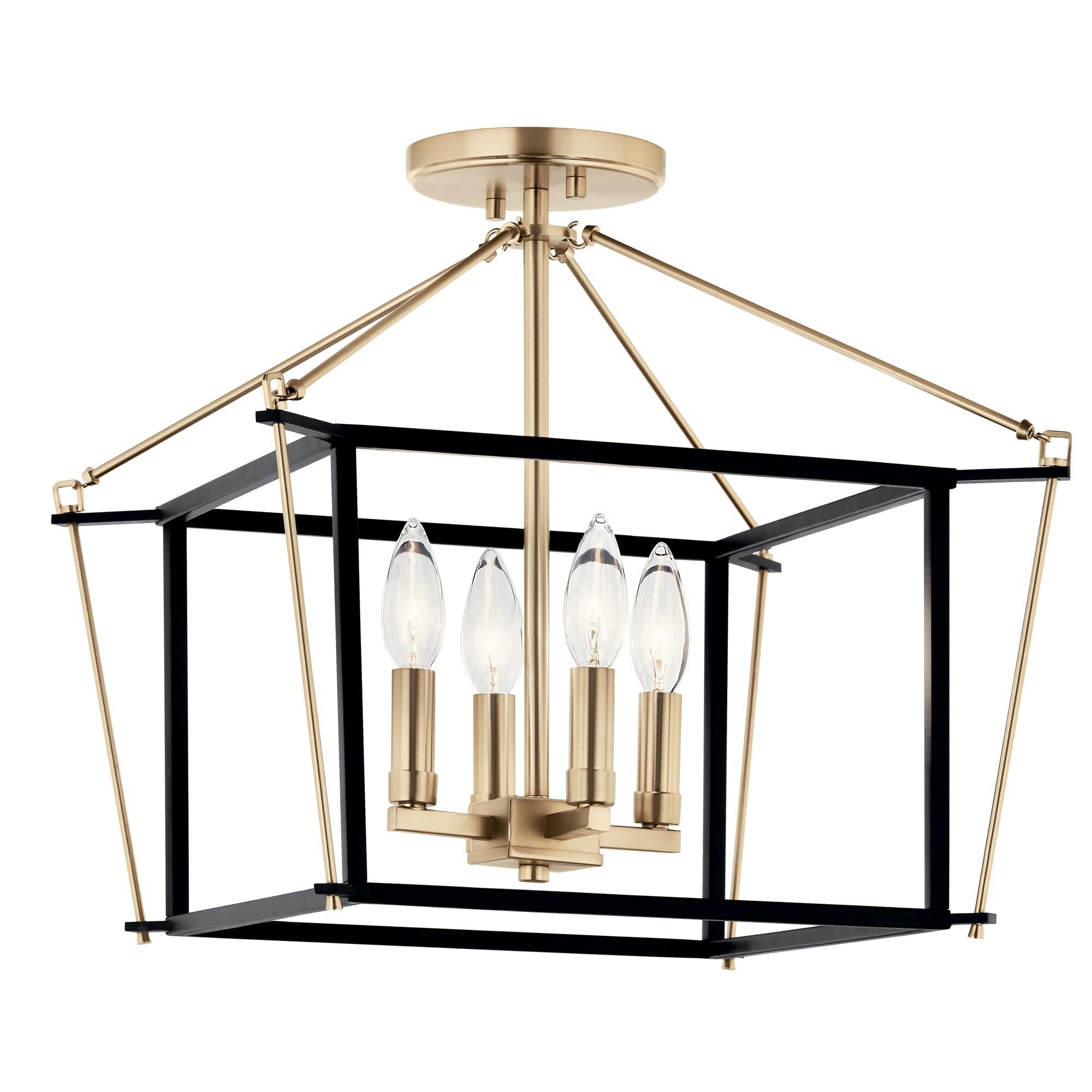 Eisley 16 Inch Semi Flush Mount by Kichler Lighting
