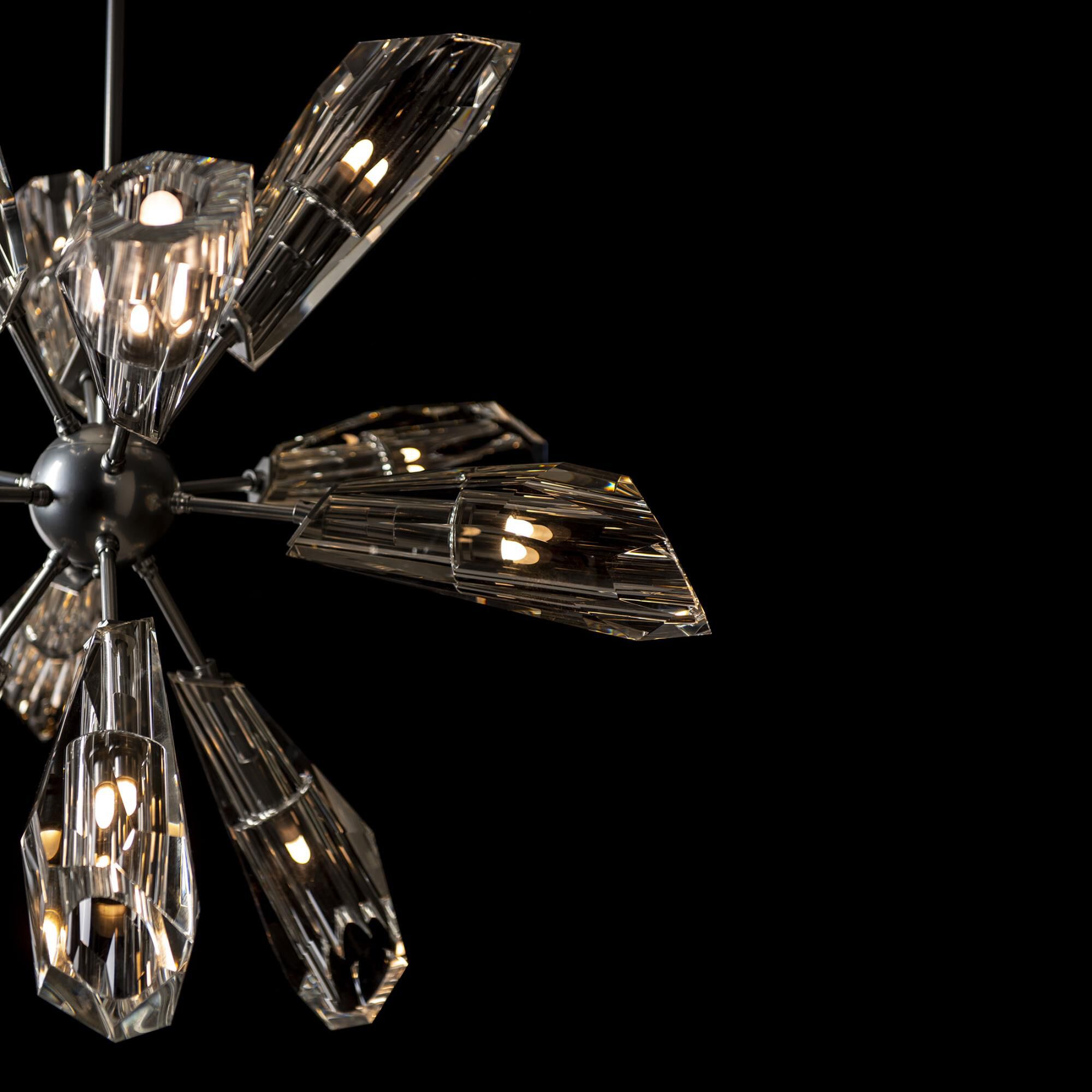 Luma 32 Inch Multi Light Pendant by Hubbardton Forge