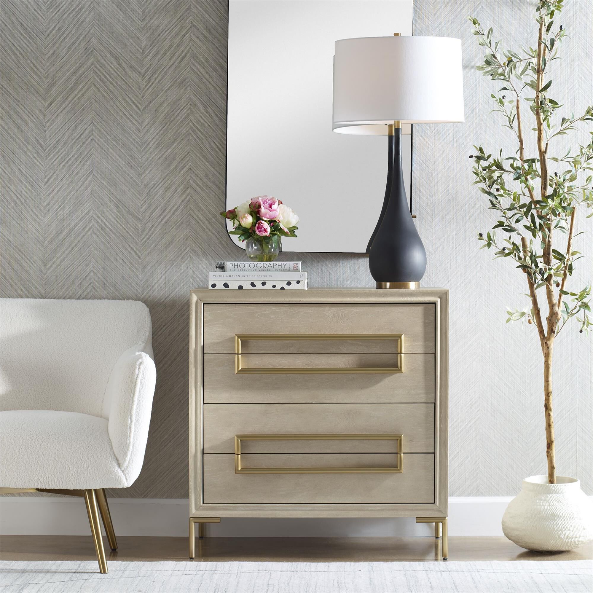 Matthew Williams Alessia Night Stand by Uttermost