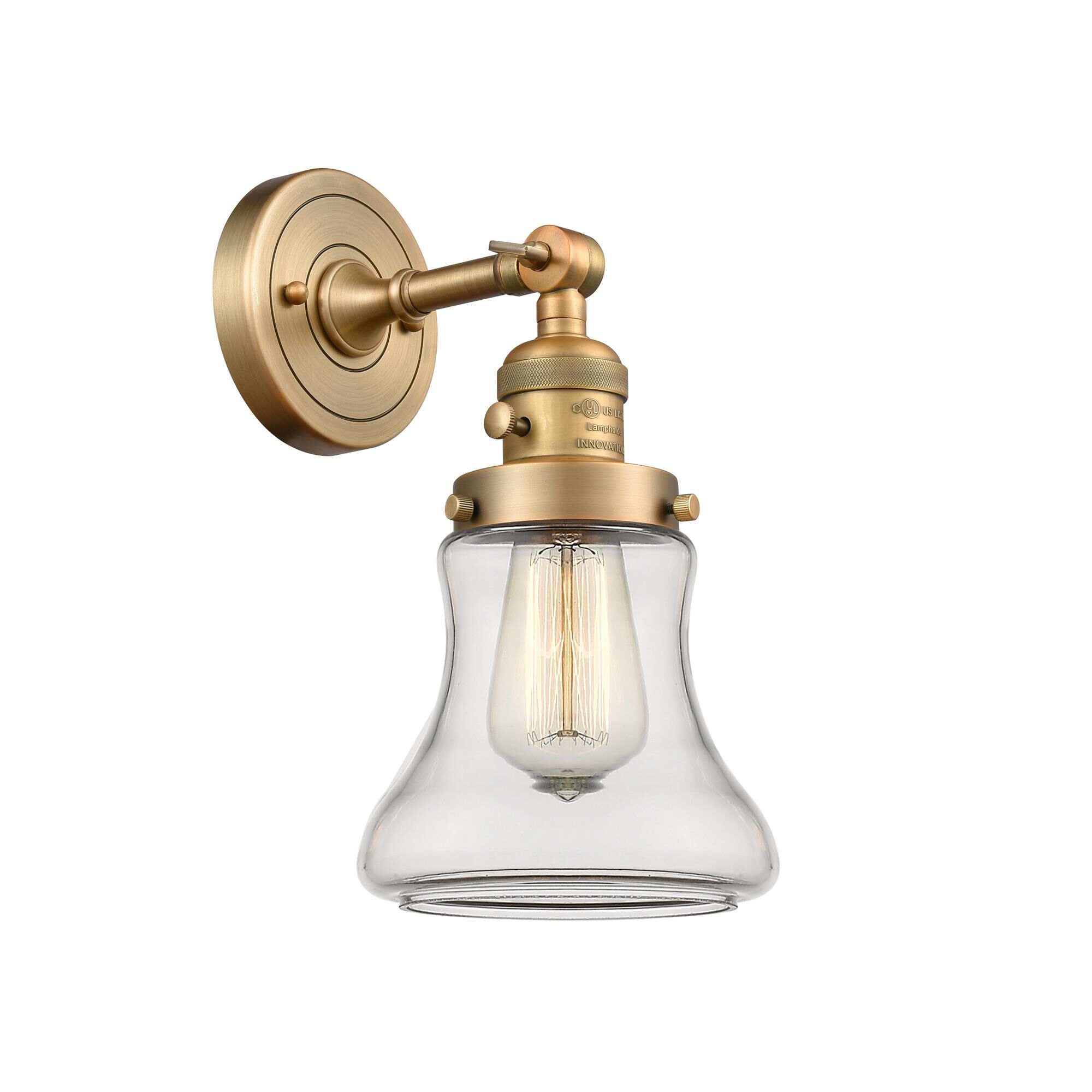 Bruno Marashlian Bellmont 7 Inch Wall Sconce by Innovations Lighting