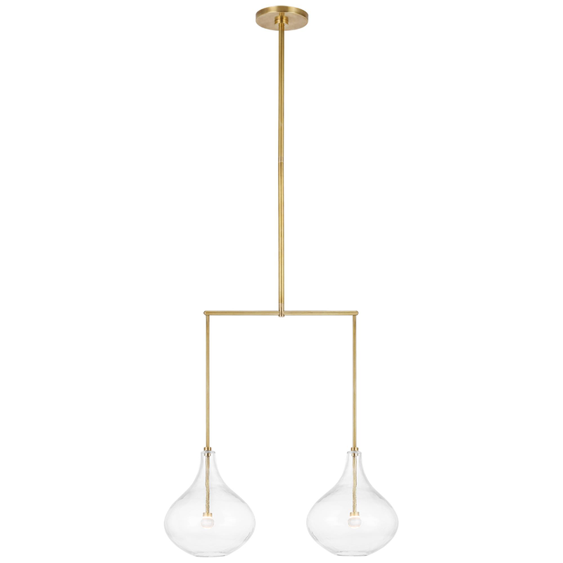Champalimaud Lomme Small Linear Chandelier by Visual Comfort Signature