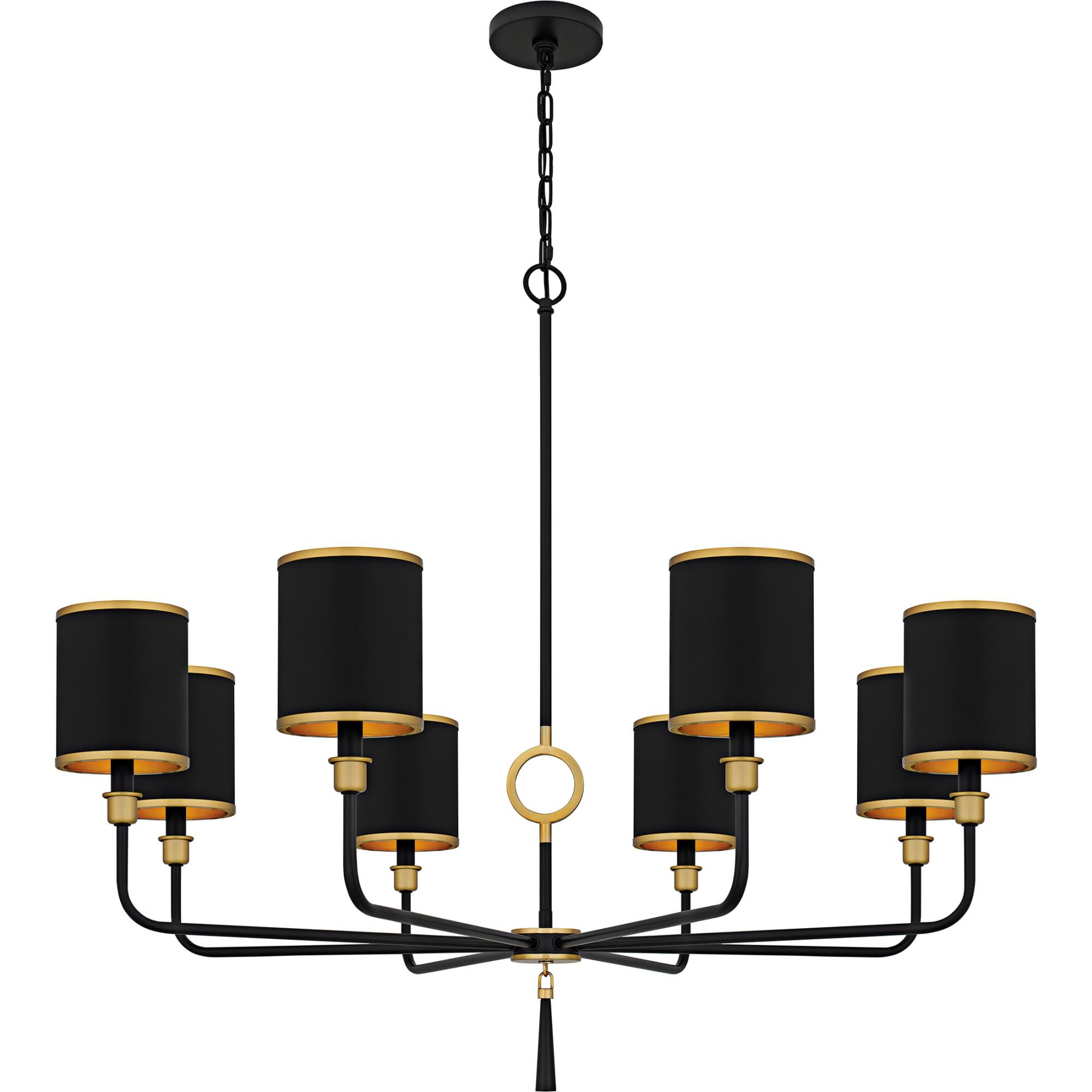 Lockery 40 Inch Chandelier by Quoizel