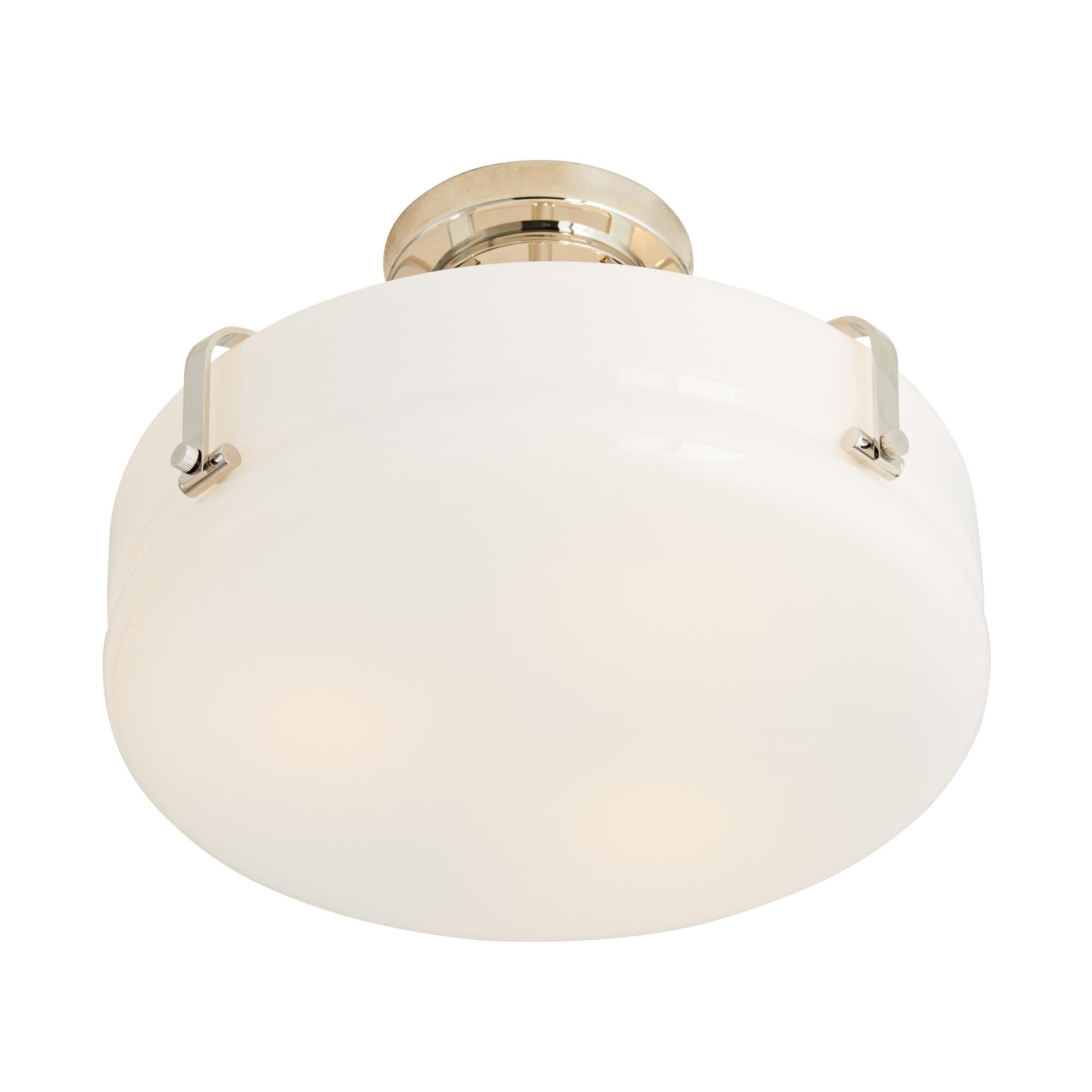 Hurst 13 Inch 3 Light Semi Flush Mount by Arteriors Home
