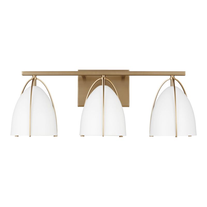 Norman 24 Inch 3 Light Bath Vanity Light by Visual Comfort Studio