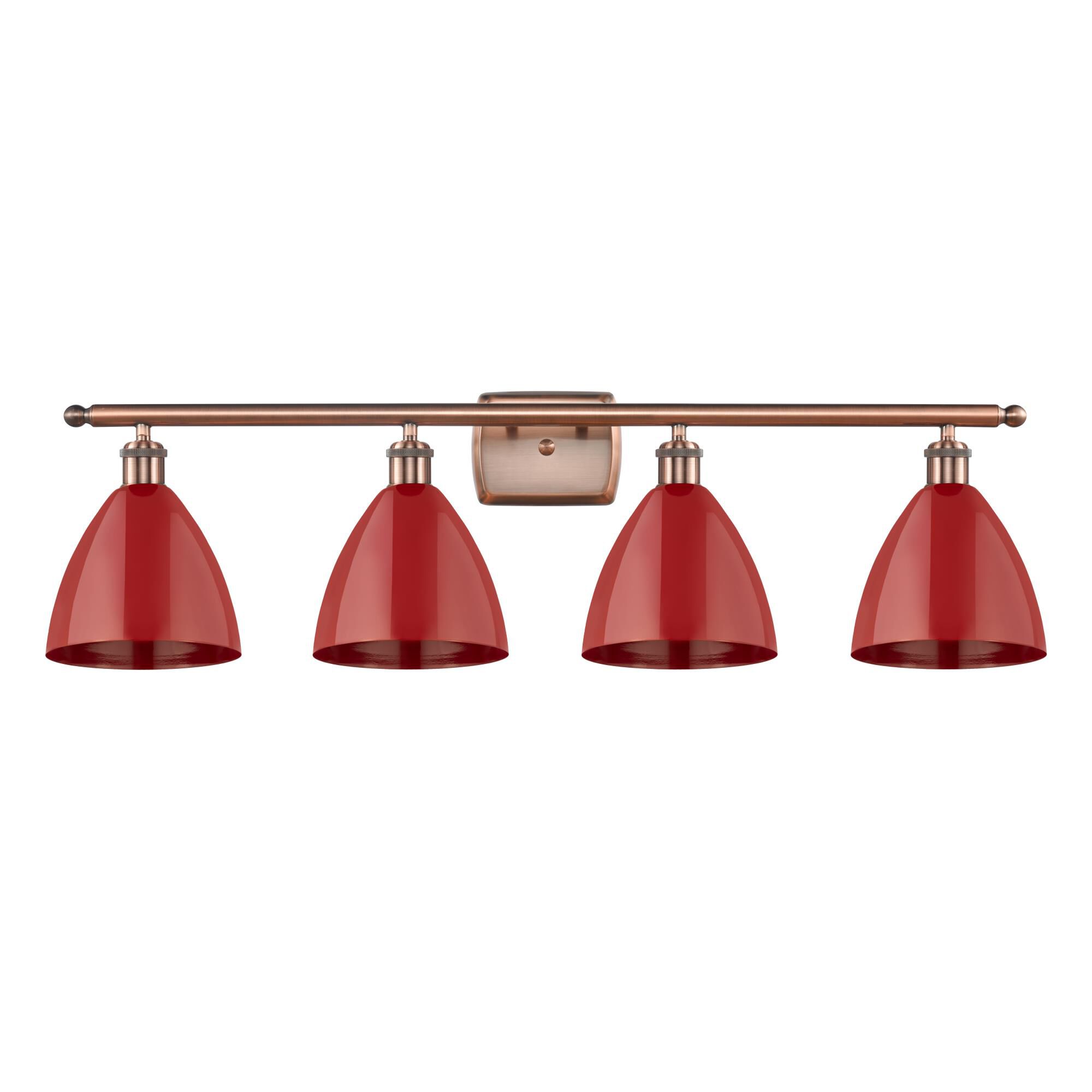 Bruno Marashlian Plymouth Dome 37 Inch 4 Light Bath Vanity Light by Innovations Lighting
