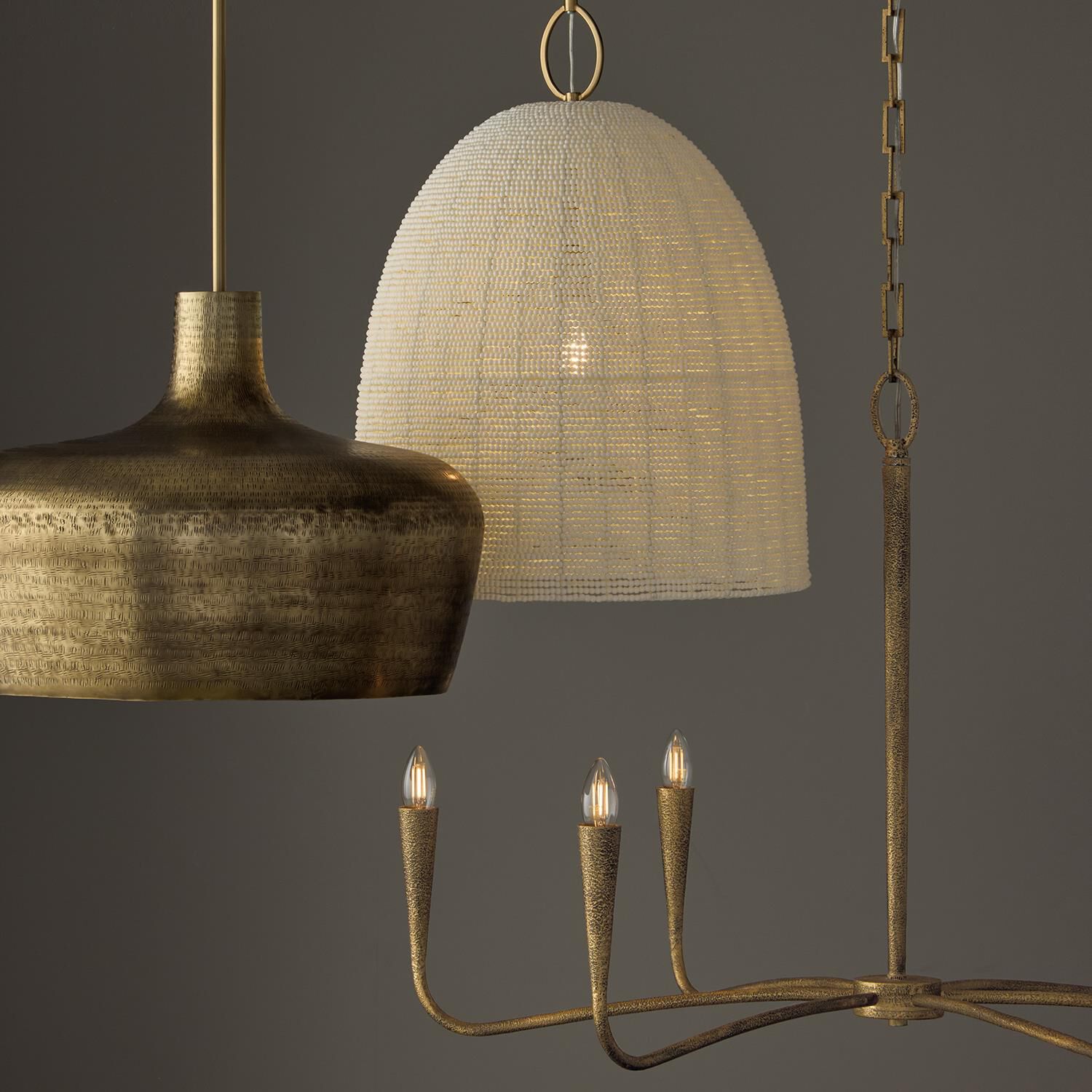 Shown in Artisan Gold finish