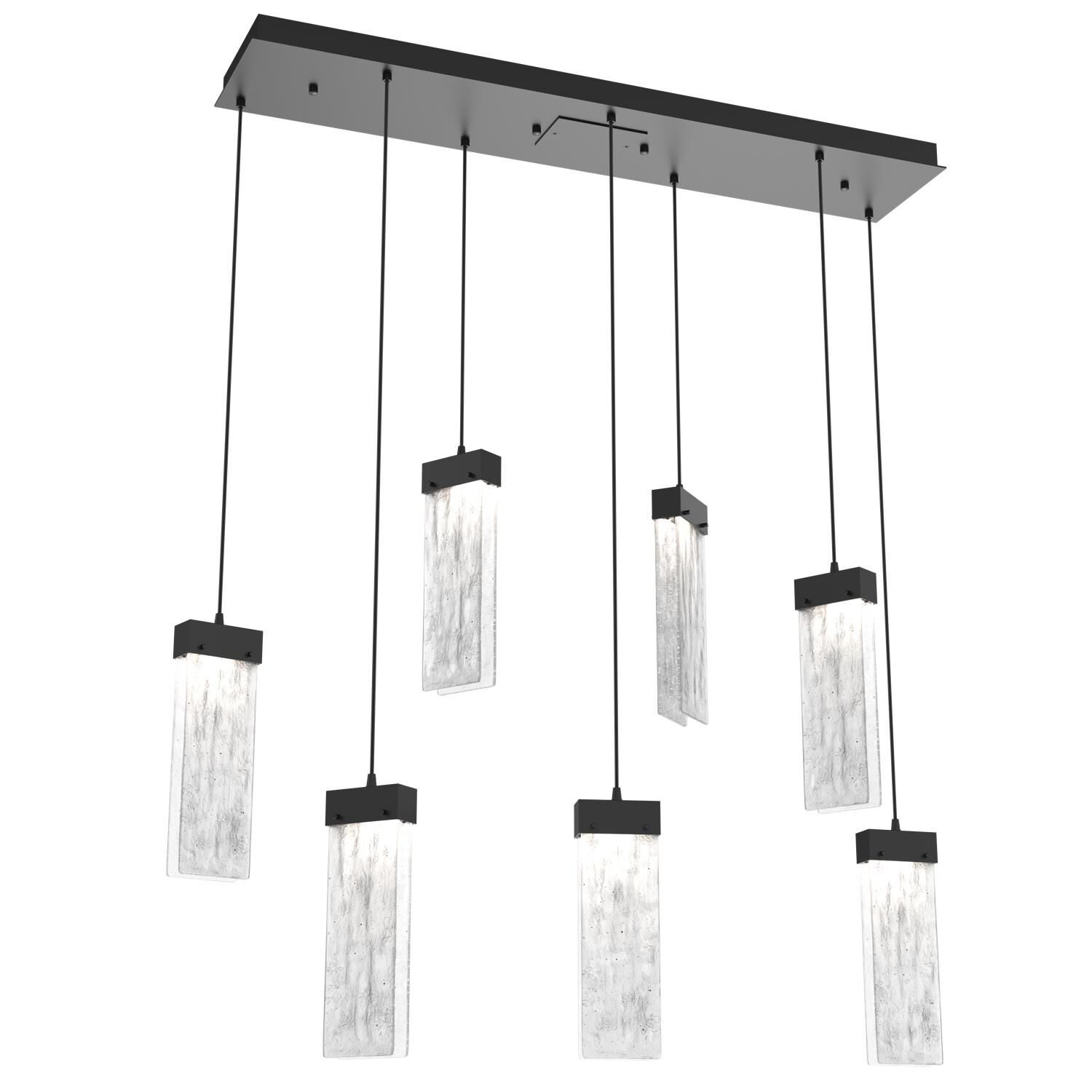 Parallel 44 Inch 7 Light LED Linear Suspension Light by Hammerton Studio