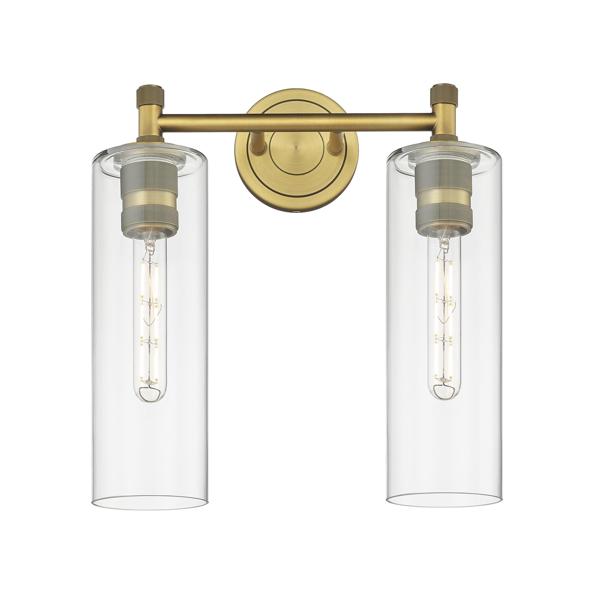 Bruno Marashlian Crown Point 15 Inch 2 Light Bath Vanity Light by Innovations Lighting