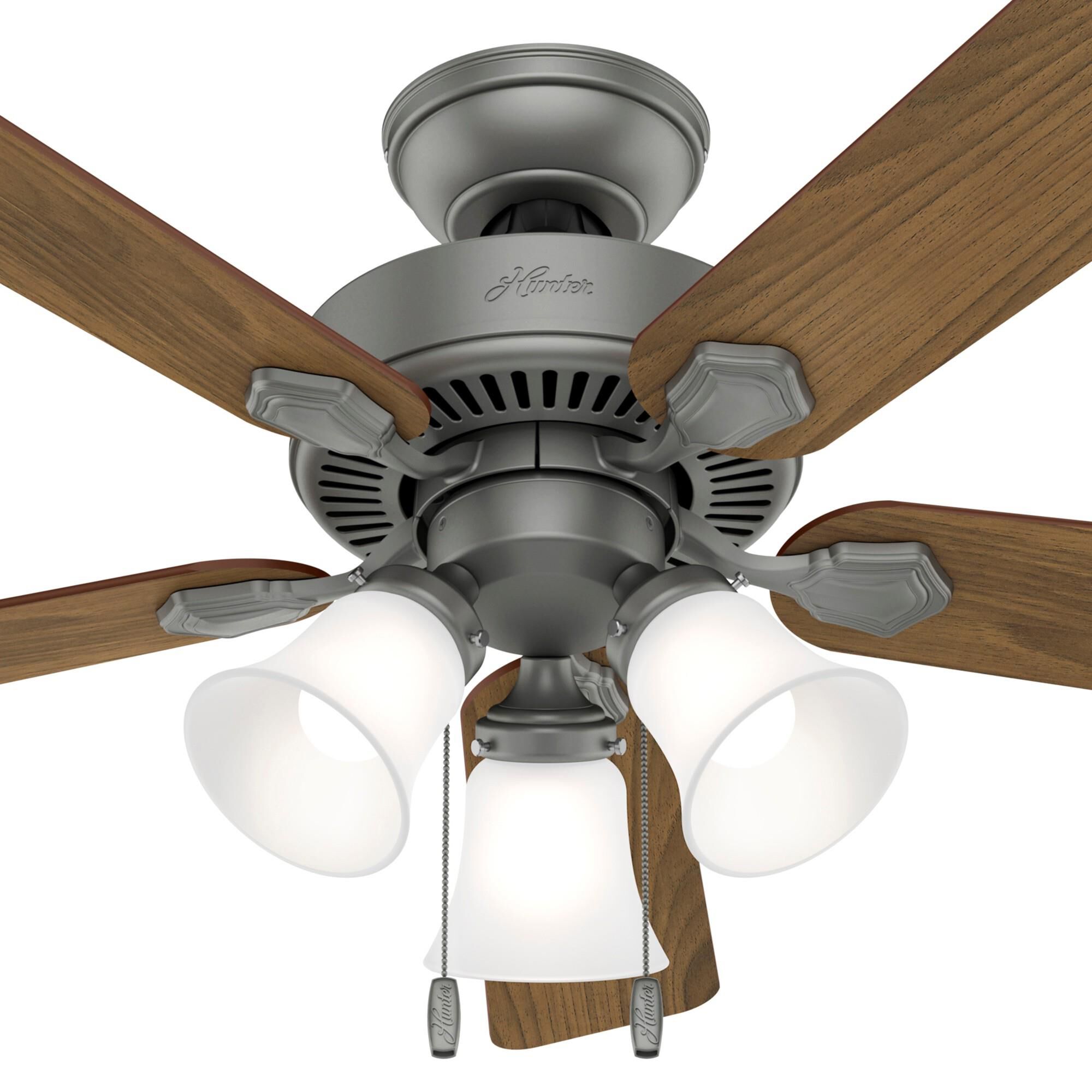 Swanson 44 Inch Ceiling Fan with Light Kit by Hunter Fan