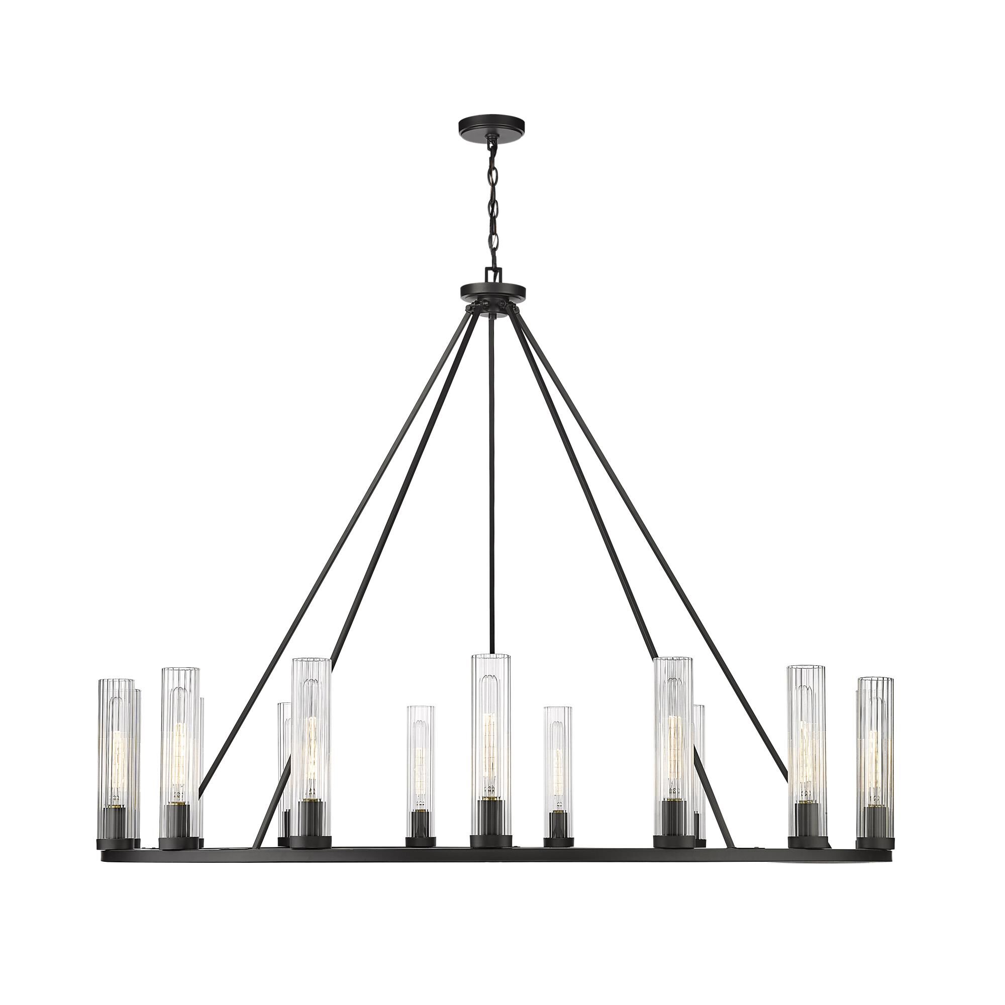 Beau 60 Inch 15 Light Chandelier by Z-Lite