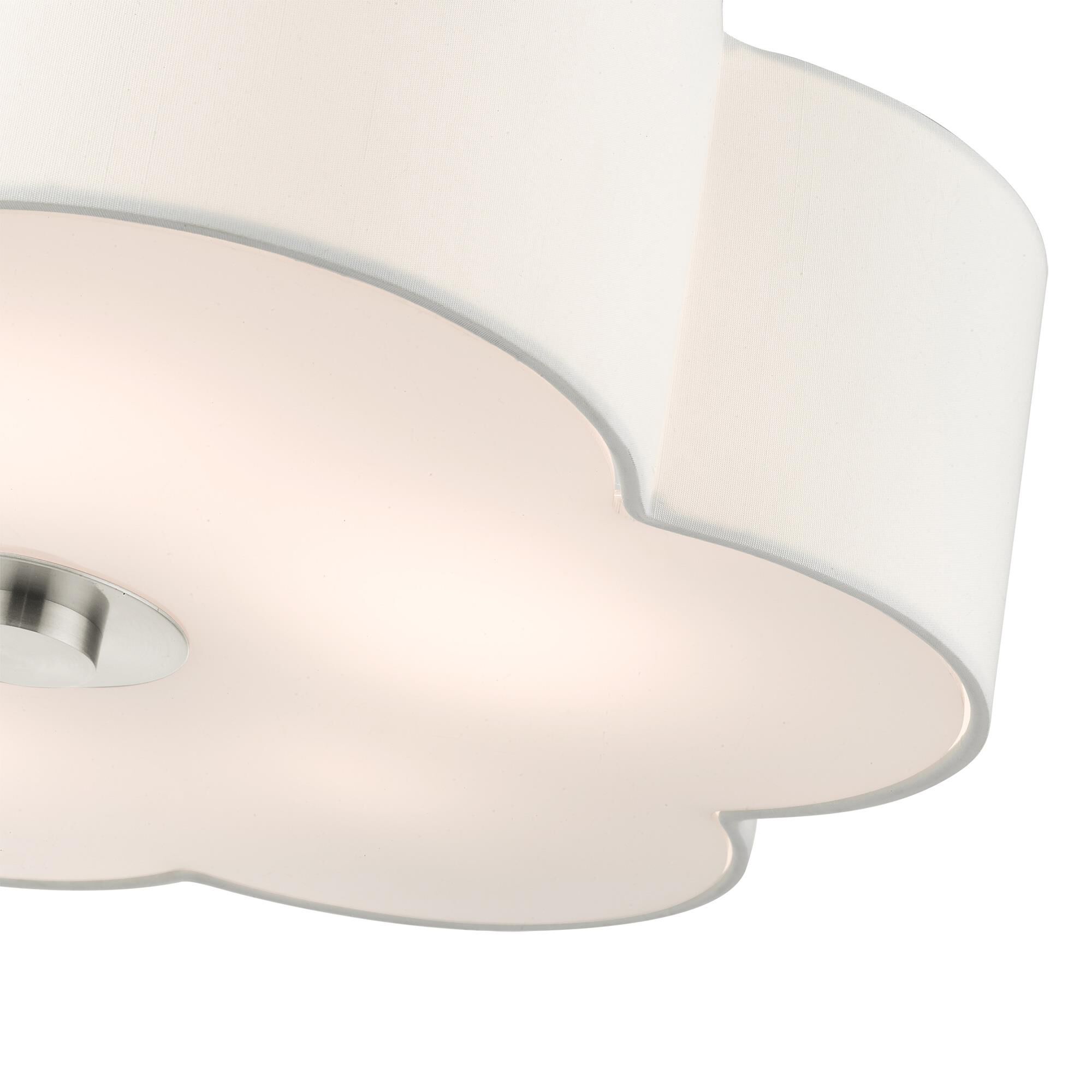 Chelsea 5 Light Semi Flush Mount by Livex Lighting