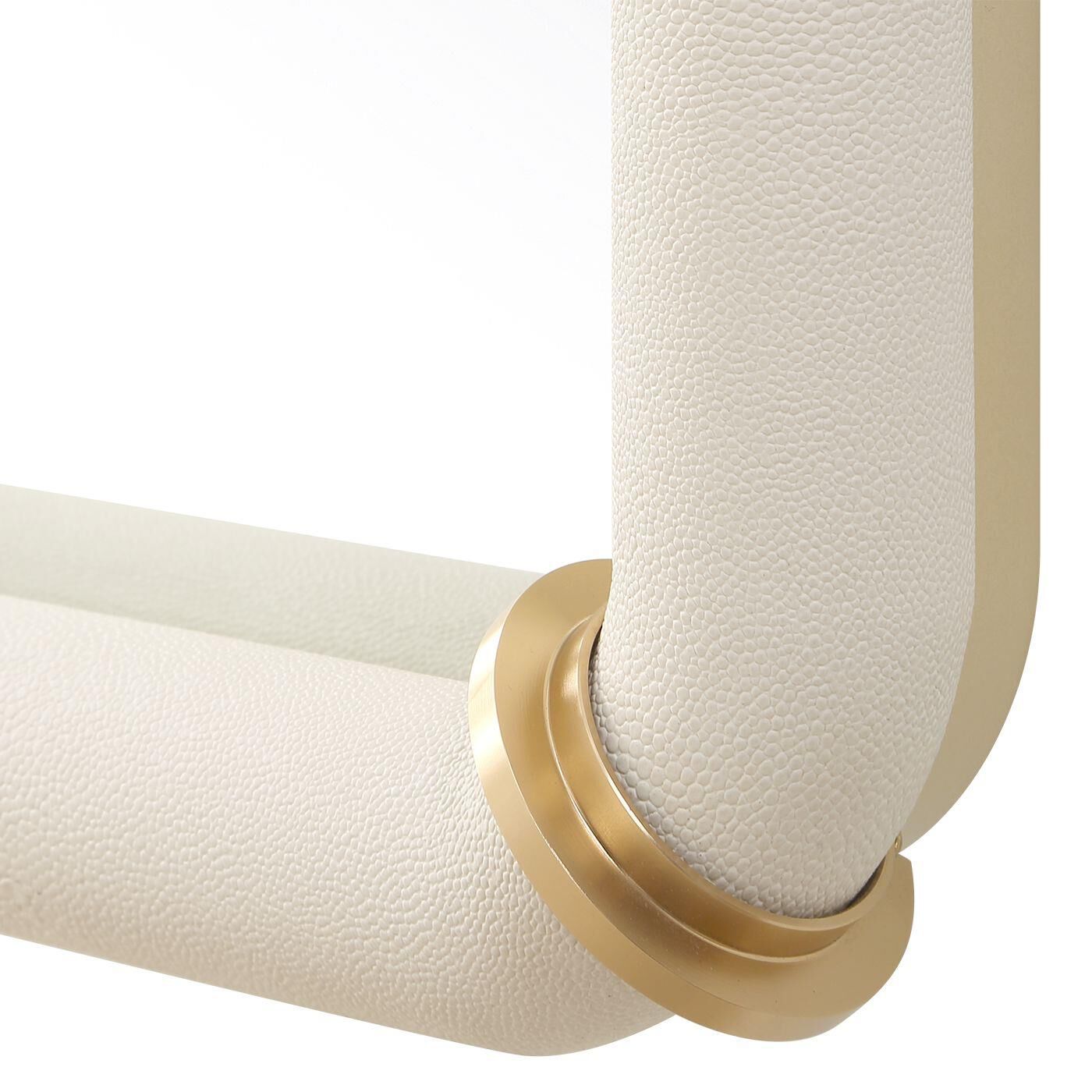 Shown in White finish