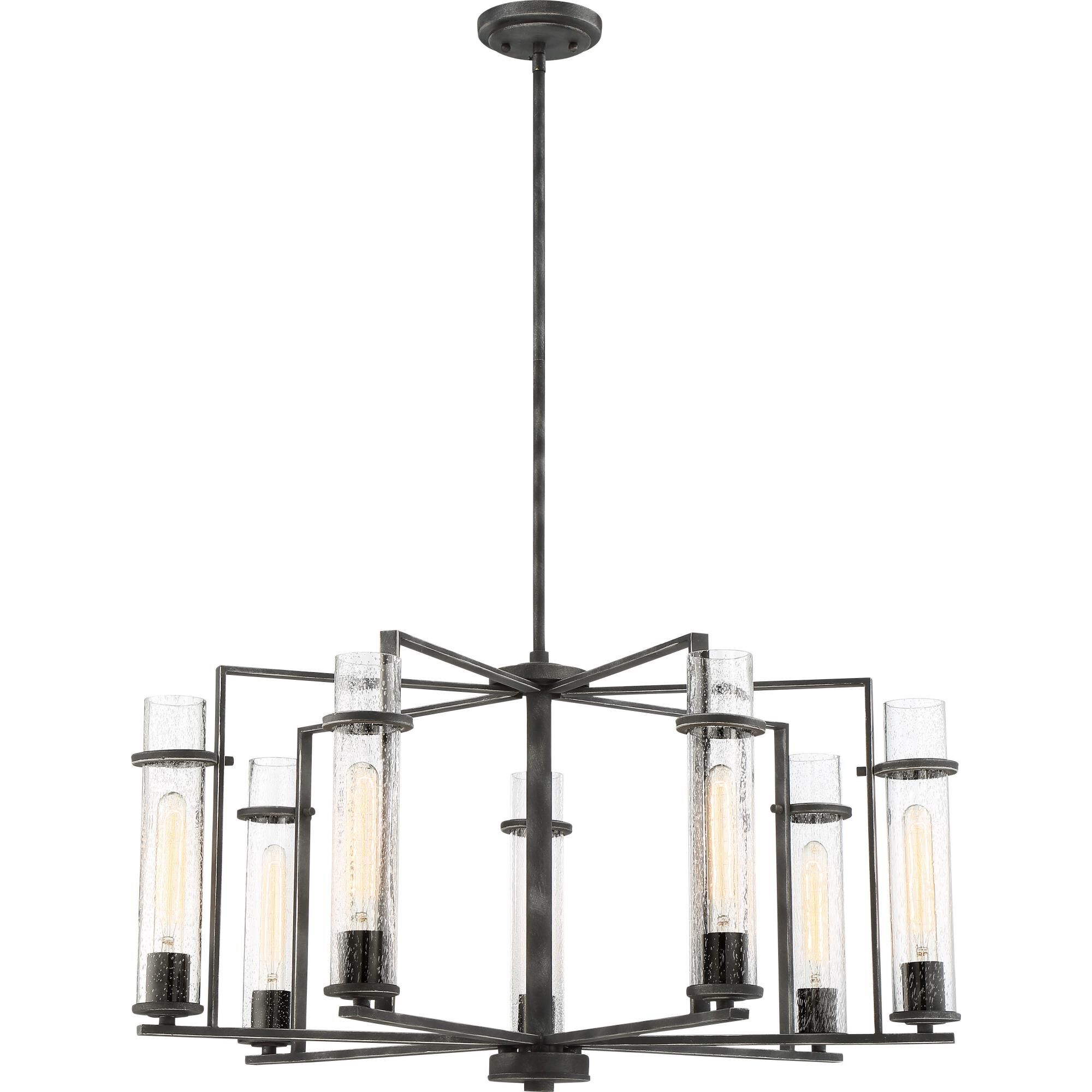 Donzi 33 Inch 7 Light Chandelier by Nuvo Lighting