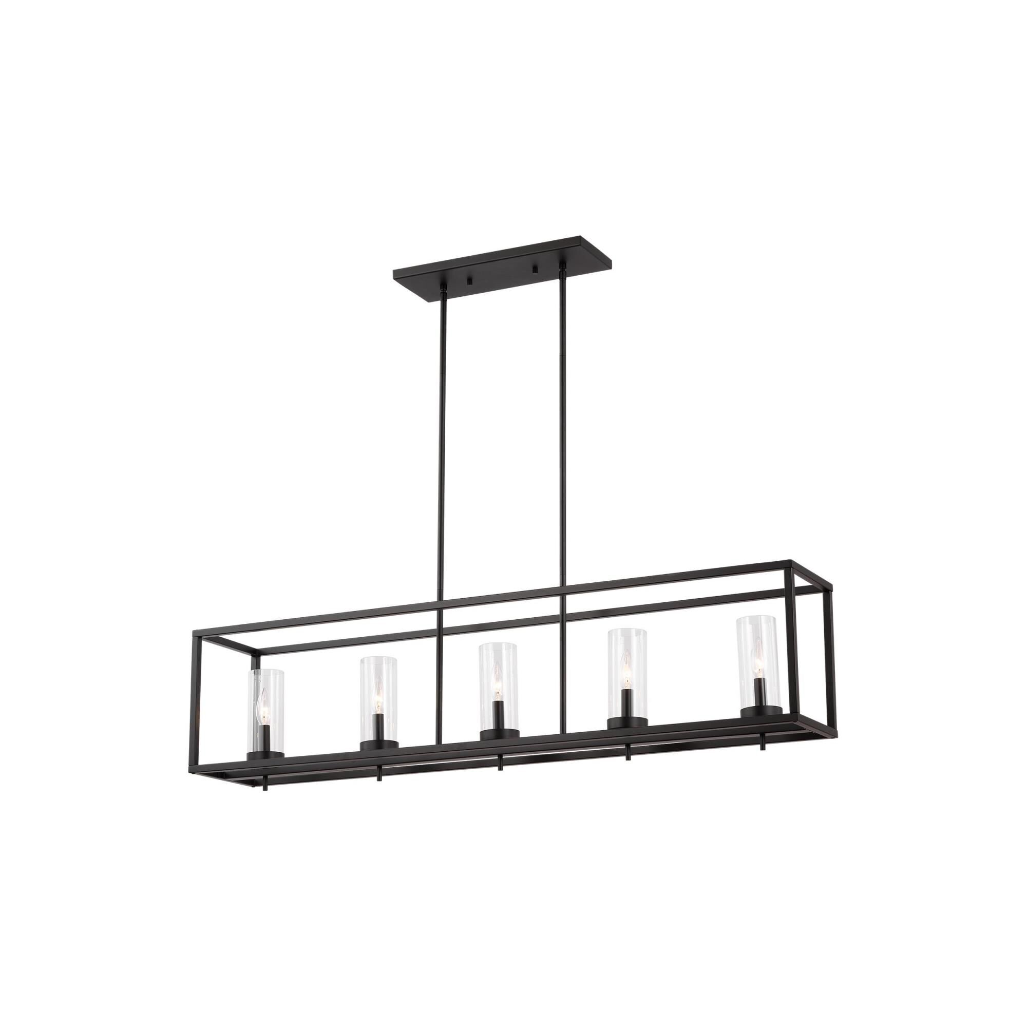 Sean Lavin Zire 48 Inch 5 Light Linear Suspension Light by Visual Comfort Studio Collection