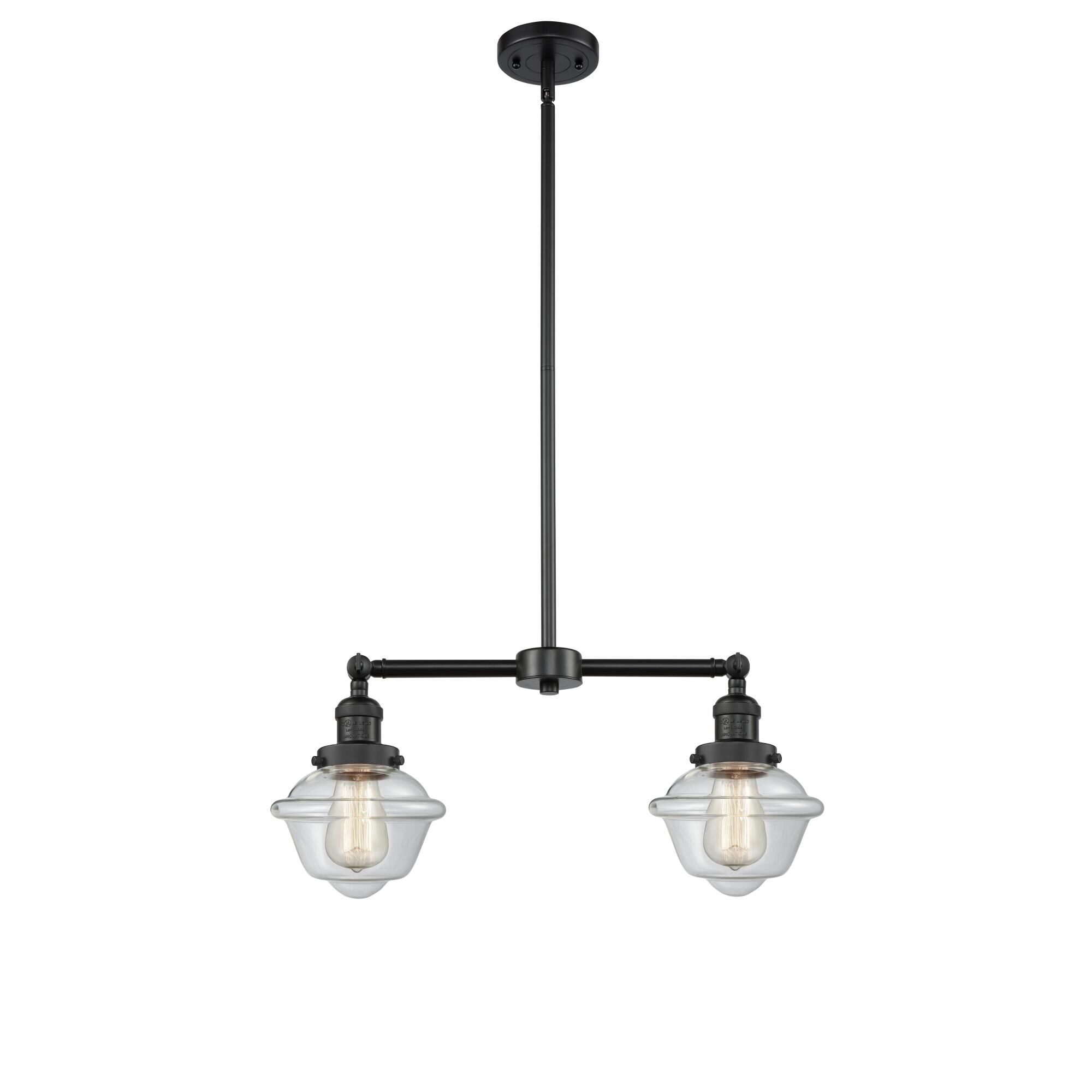 Bruno Marashlian Small Oxford 24 Inch 2 Light Chandelier by Innovations Lighting