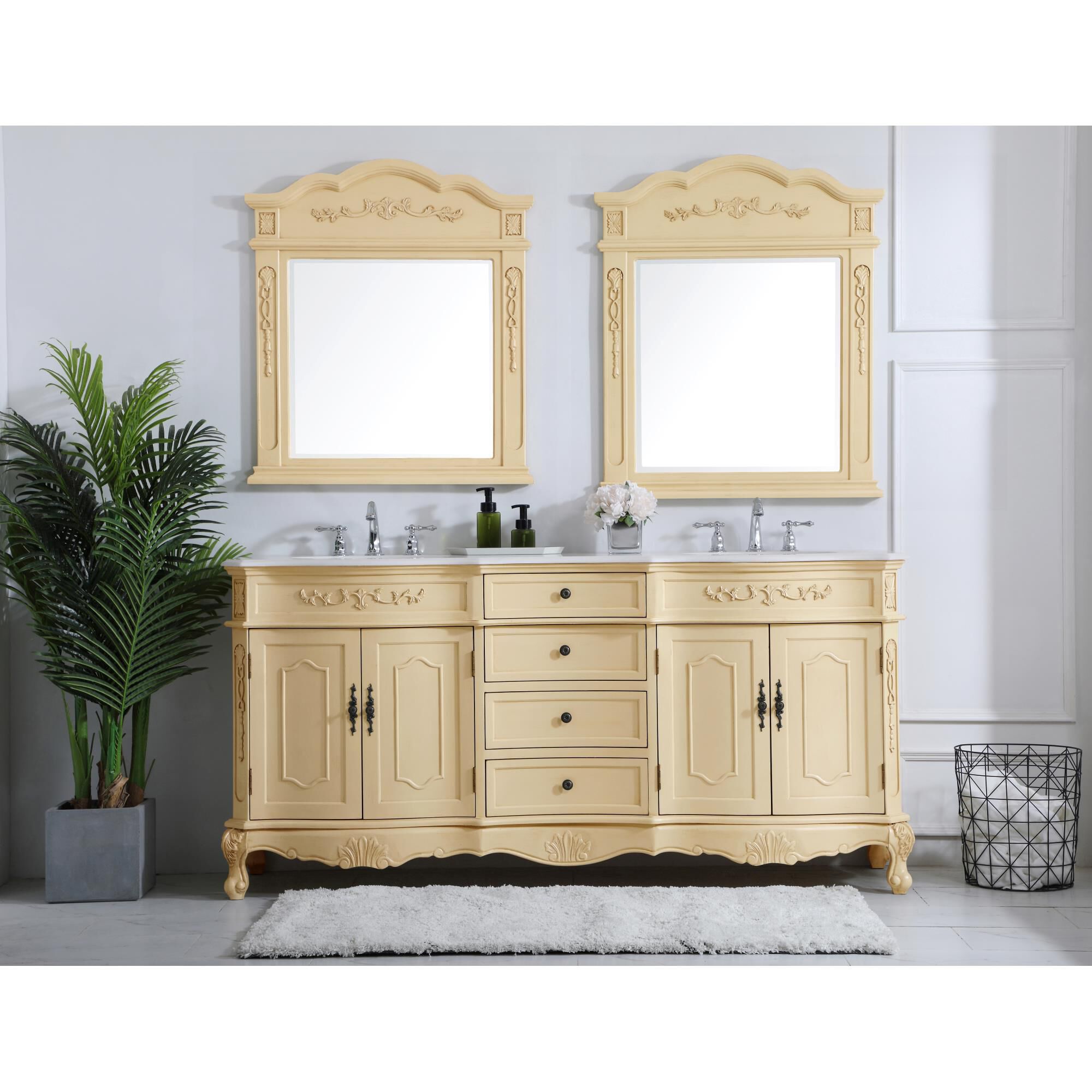 Shown in Light Antique Beige finish