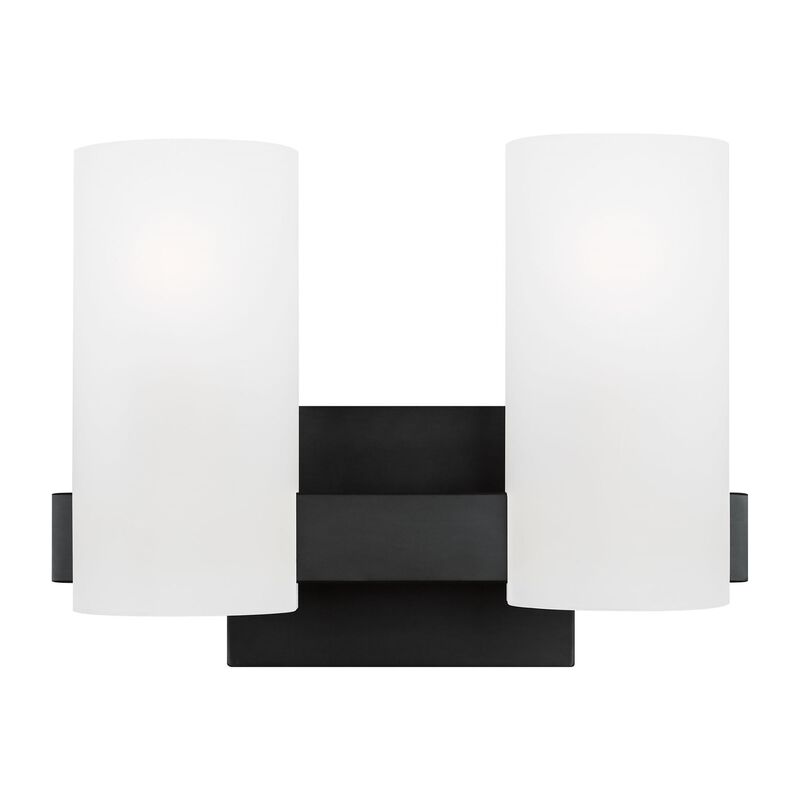 Drew & Jonathan Rhode 12 Inch 2 Light Bath Vanity Light by Visual Comfort Studio