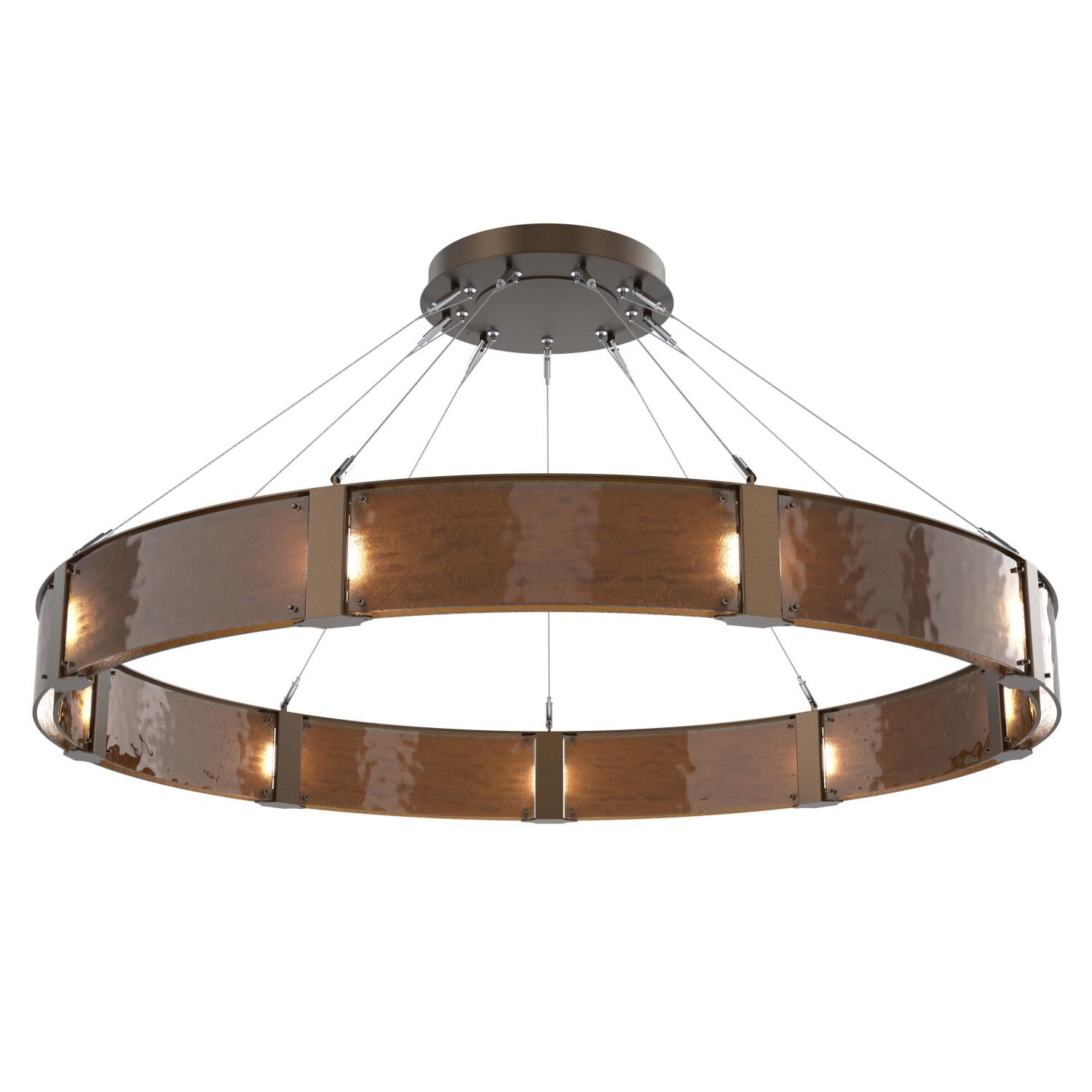 Parallel 60 Inch 36 Light LED Chandelier by Hammerton Studio