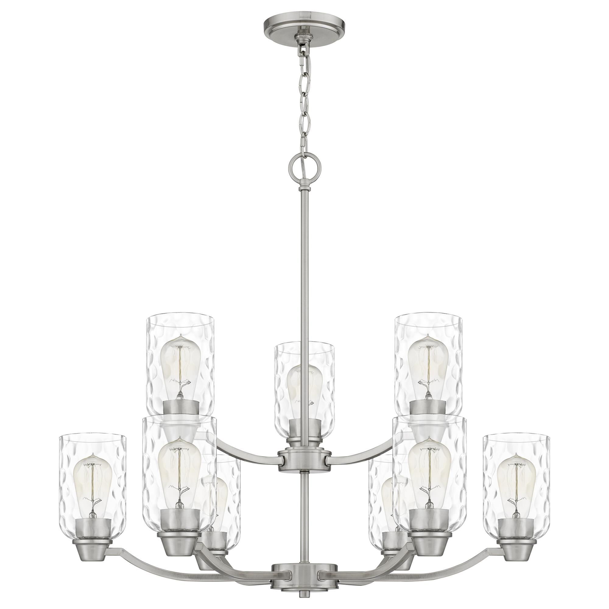 Acacia 29 Inch 9 Light Chandelier by Quoizel