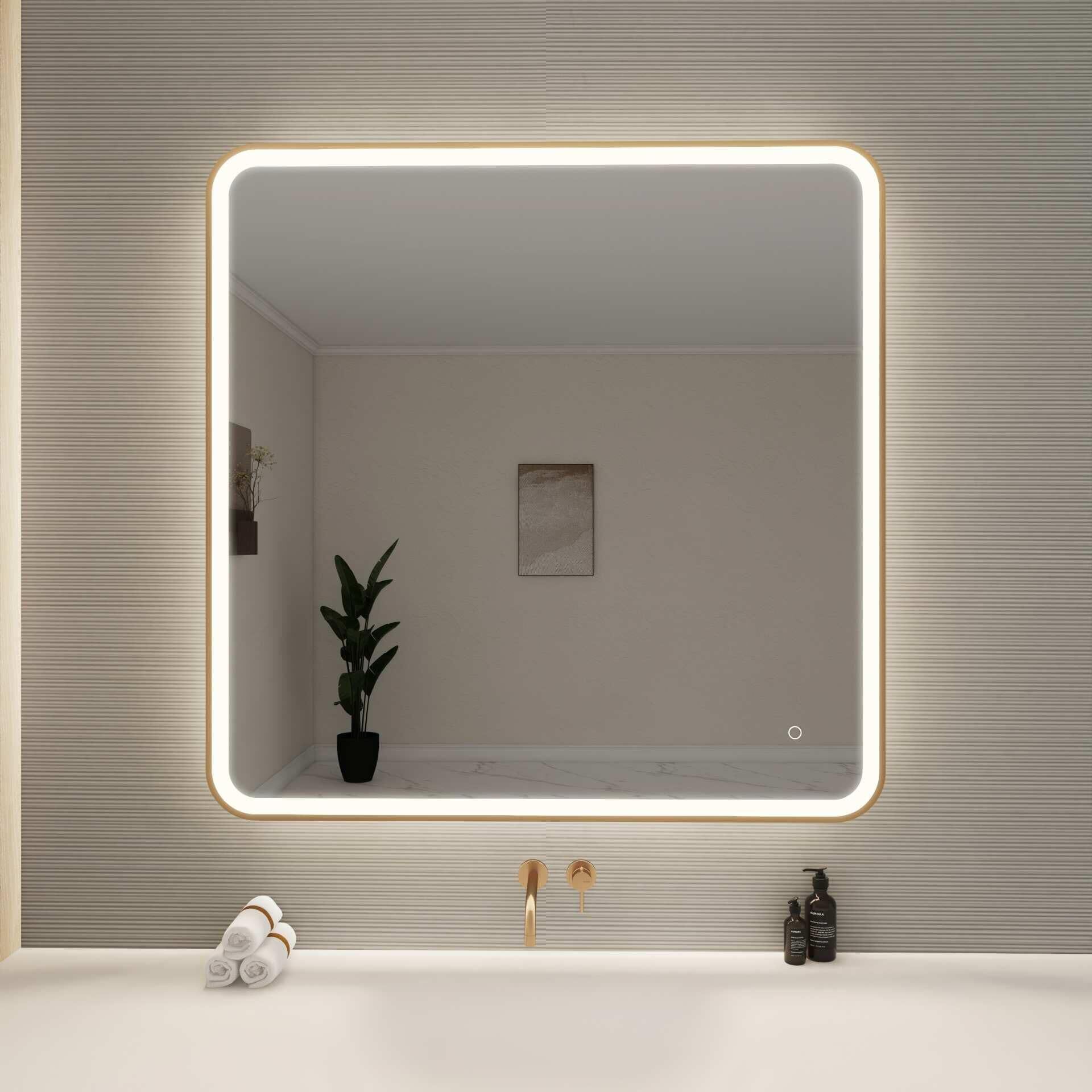 Shown in Satin Gold finish