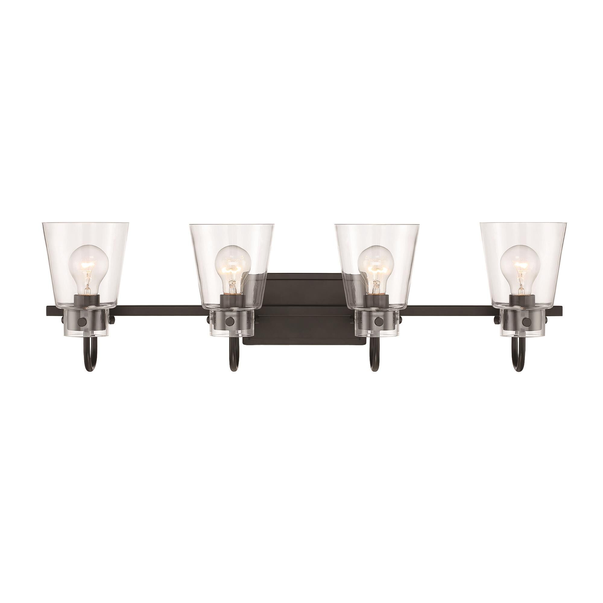 Inwood 32 Inch 4 Light Bath Vanity Light by Designers Fountain