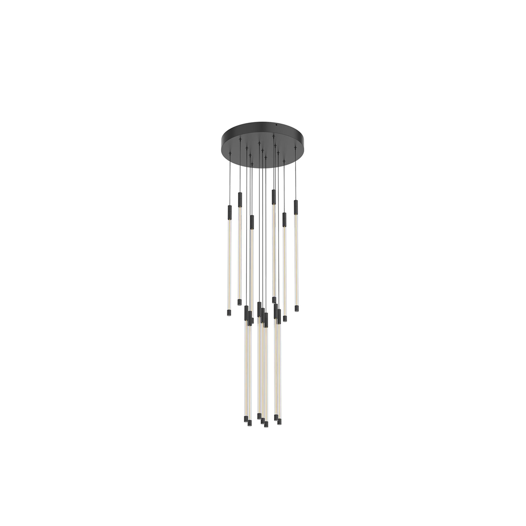 Shown in Black finish and Clear glass