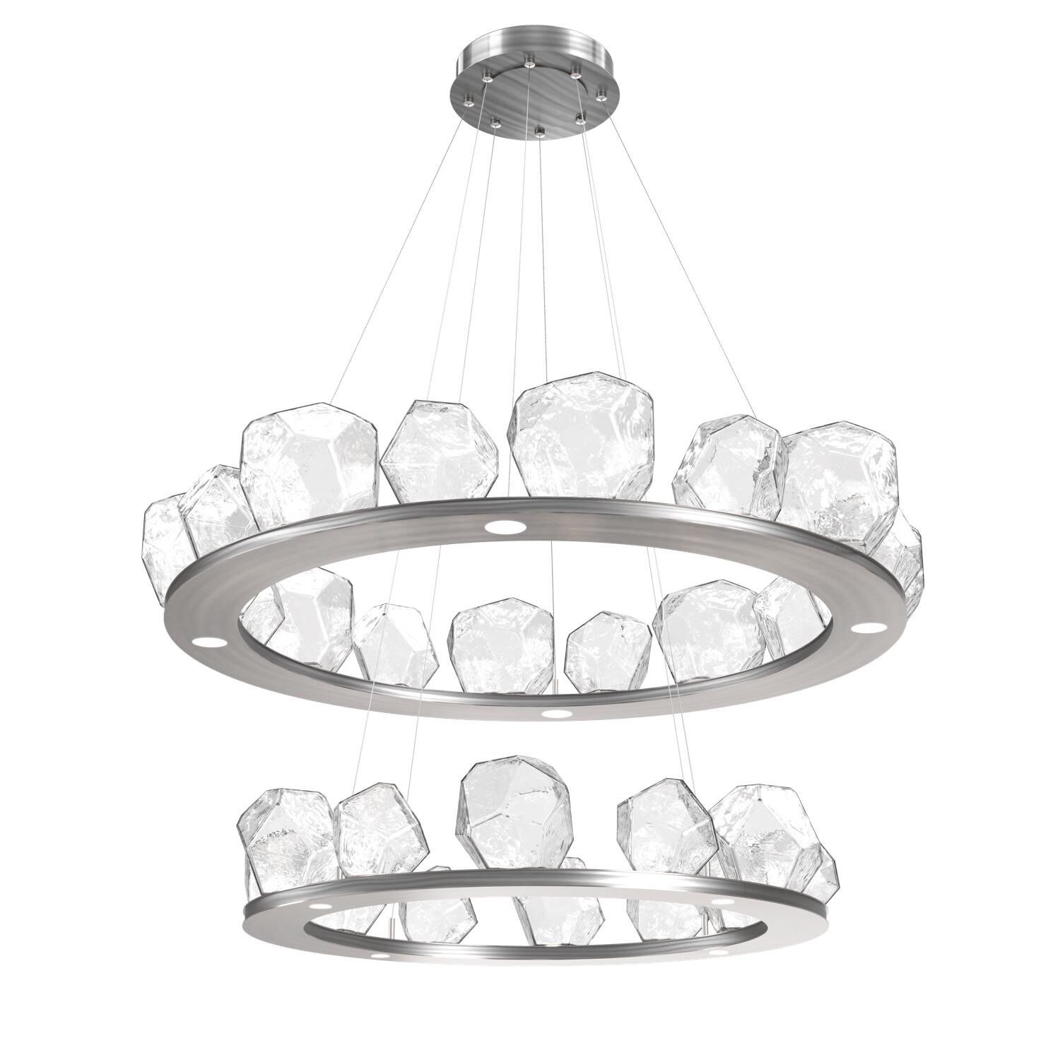 Gem 48 Inch 36 Light LED Chandelier by Hammerton Studio
