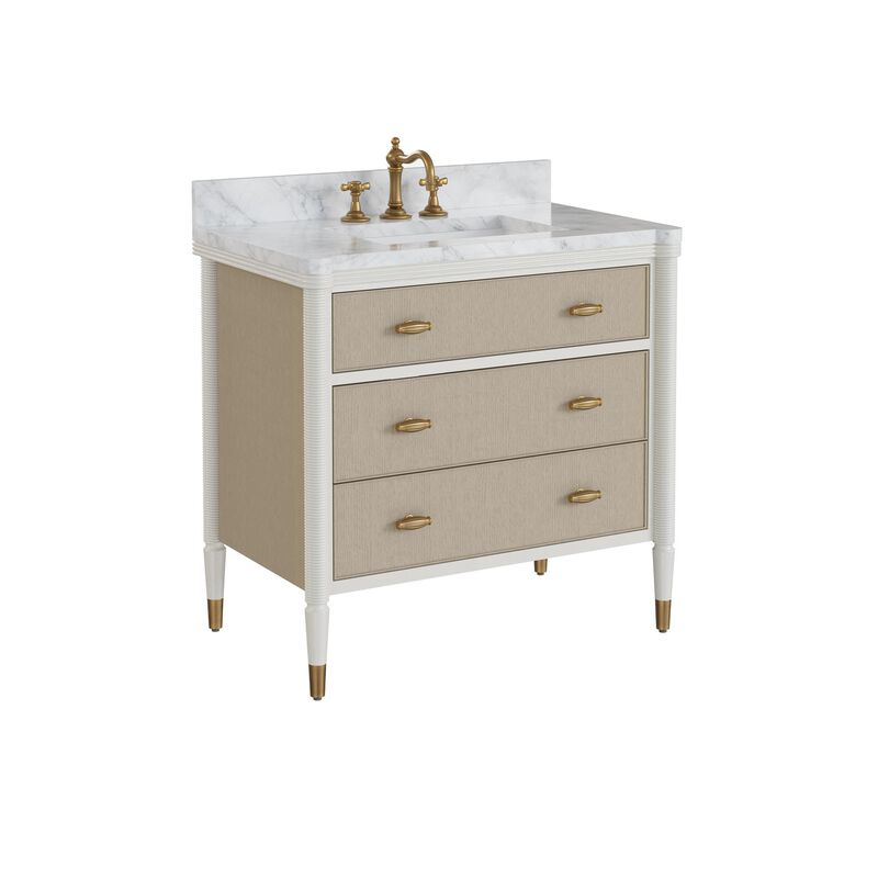 Aster Bath Vanity Cabinet by Currey & Company