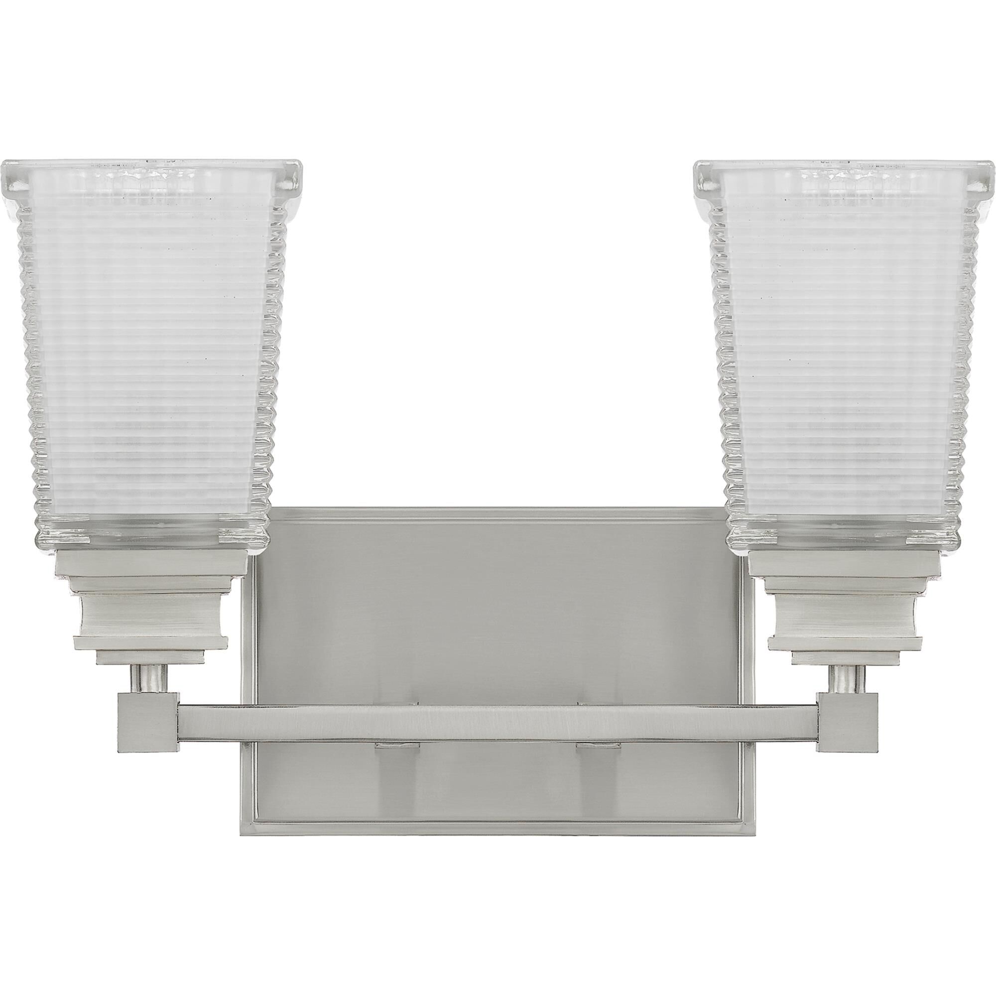 14 Inch 2 Light Bath Vanity Light by Quoizel