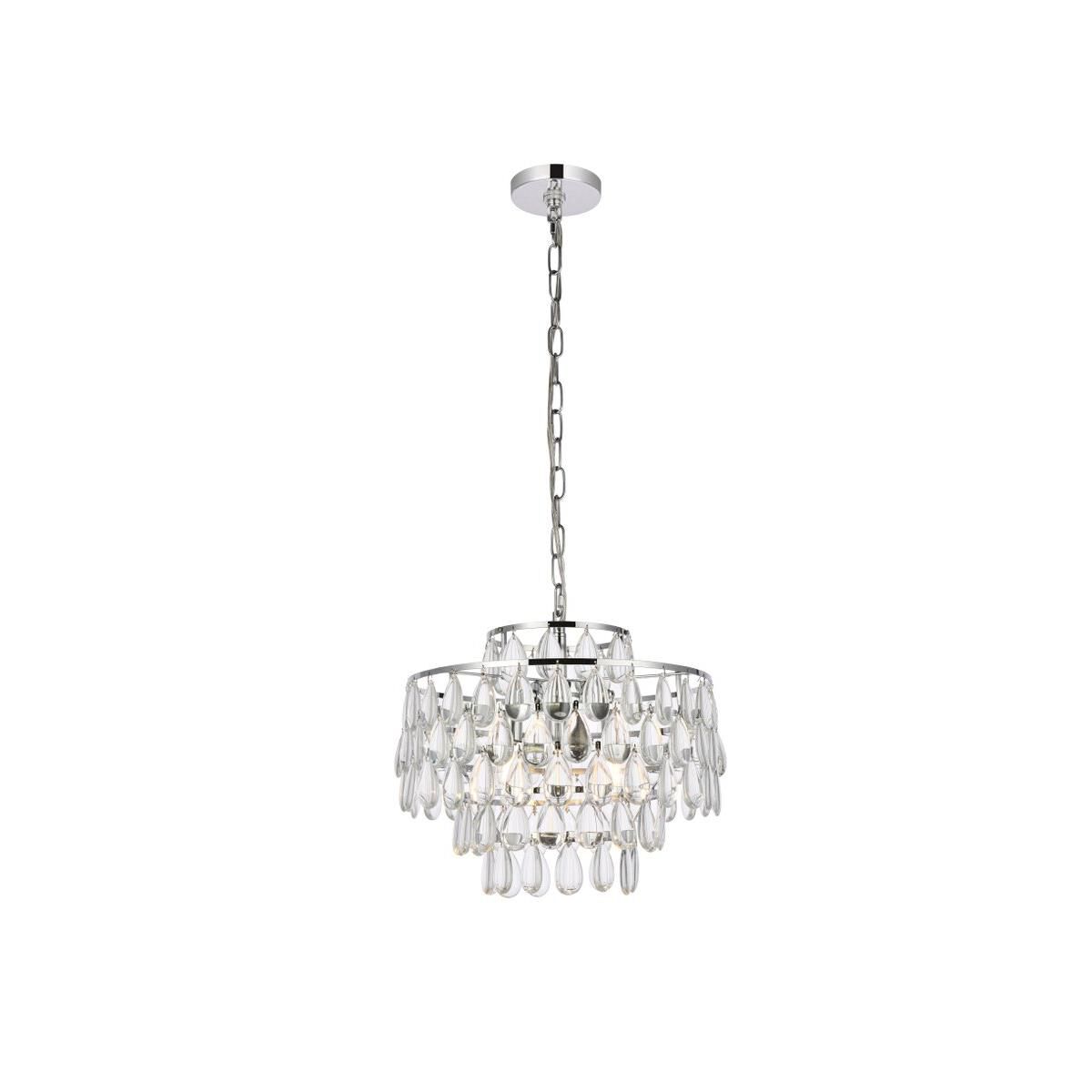 Mila 16 Inch Large Pendant by Elegant Lighting