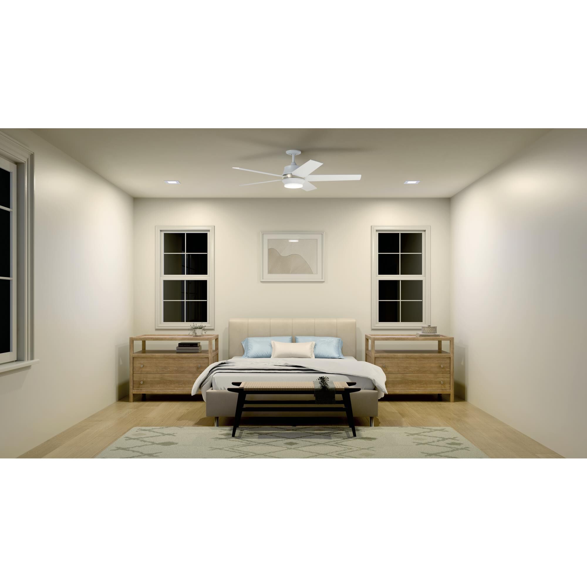 Maeve 52 Inch Ceiling Fan with Light Kit by Kichler Lighting