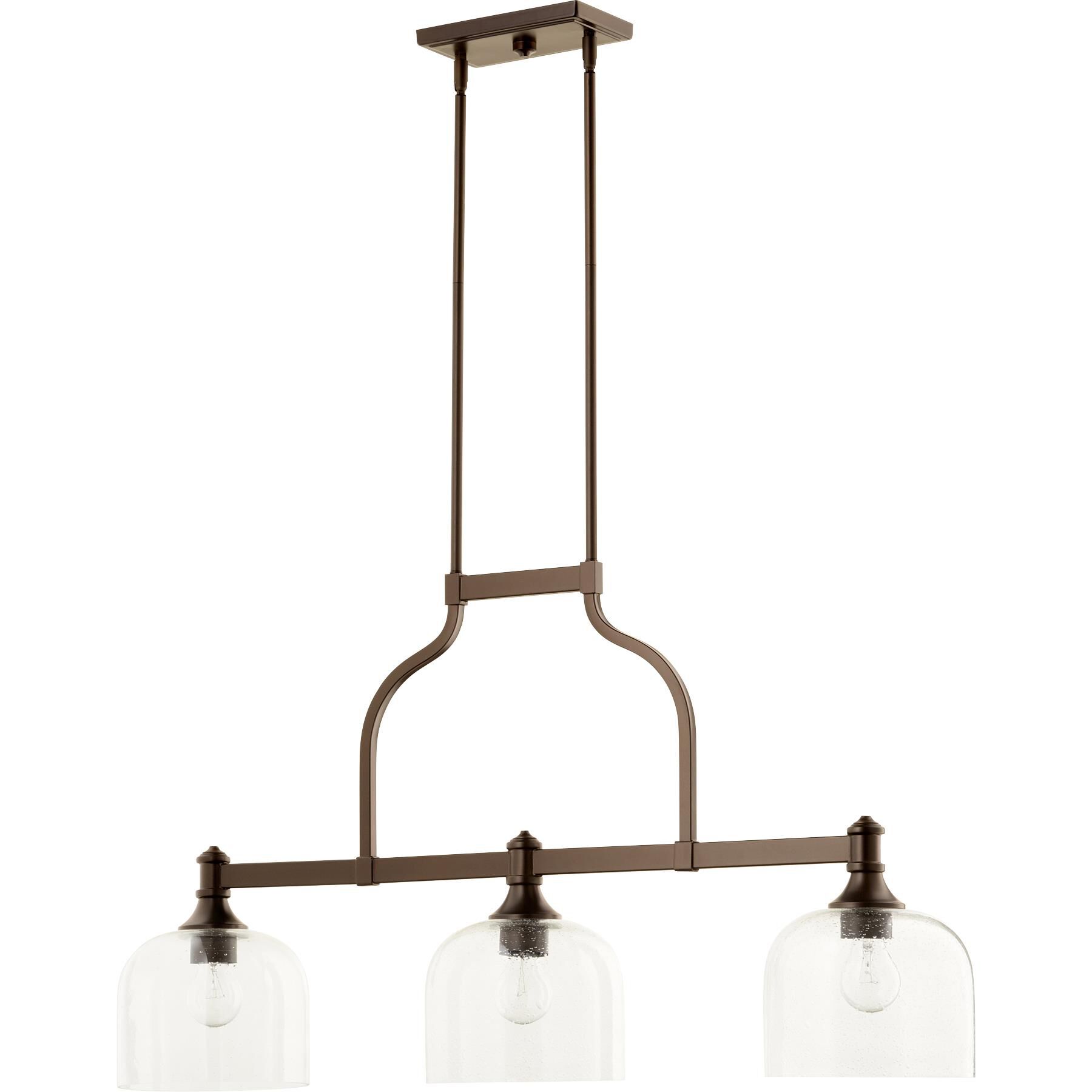 Richmond 8 Inch 3 Light Linear Suspension Light by Quorum International