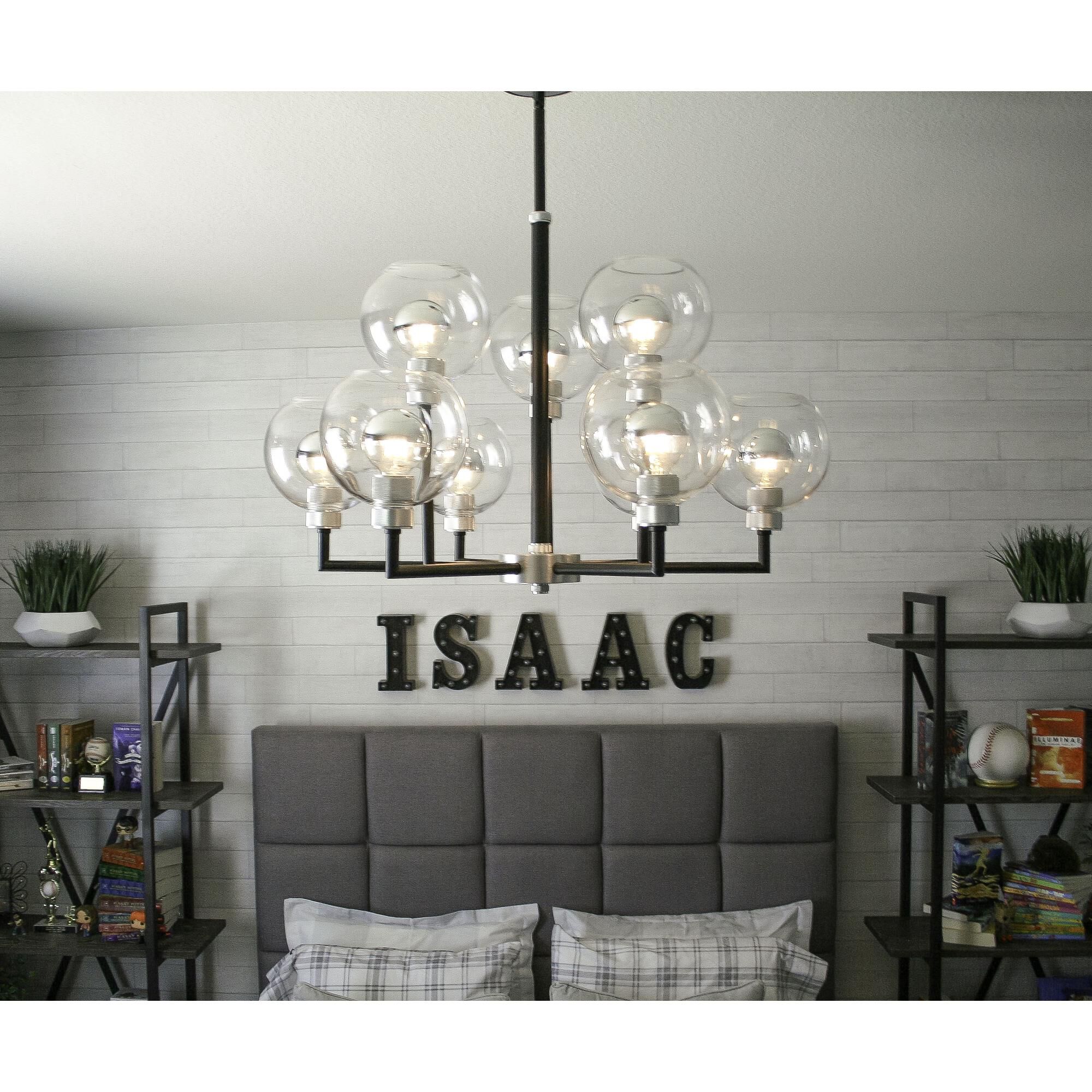 Vessel 31 Inch 9 Light Chandelier by Maxim Lighting