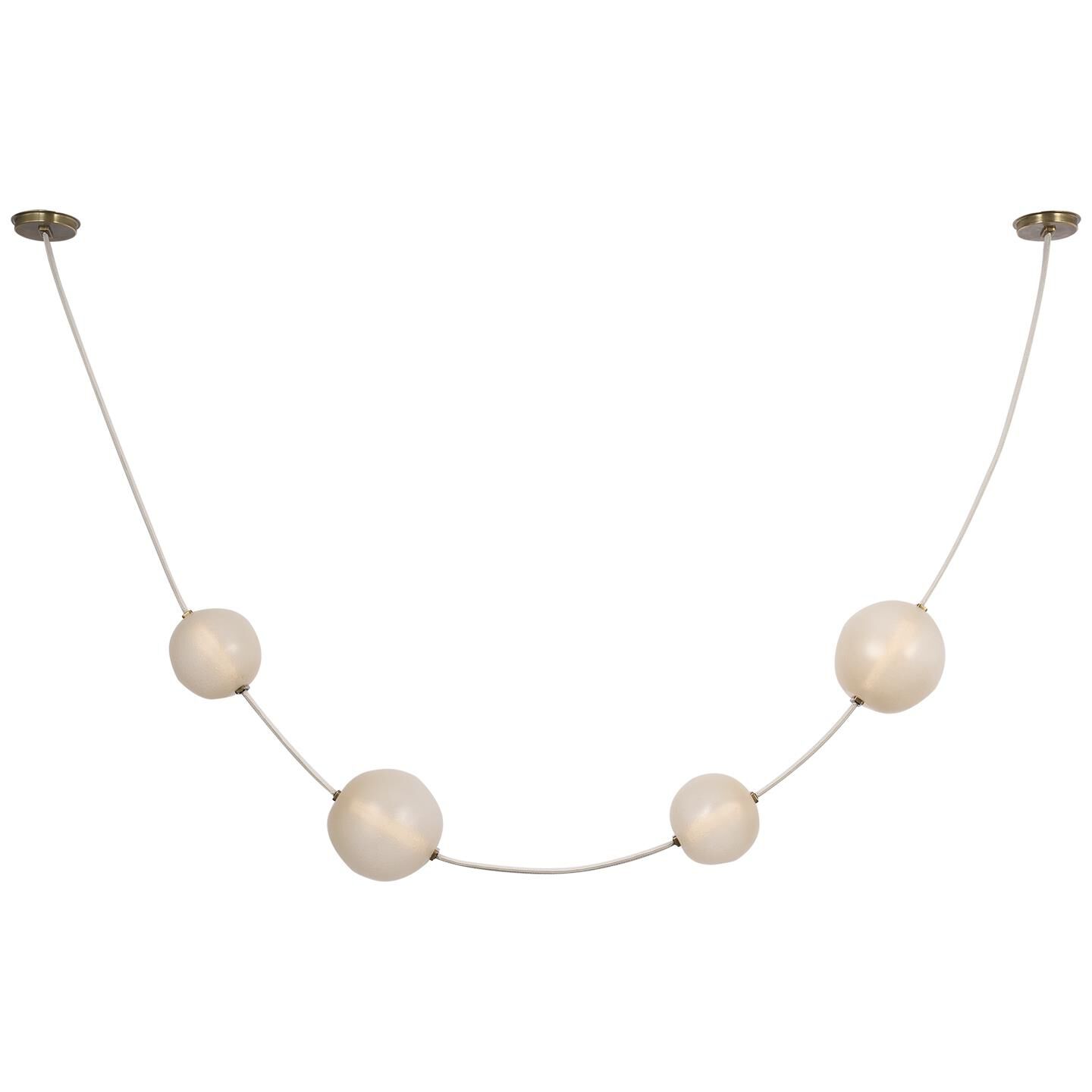 Anne-Marie Barton Dune 50 Inch Linear Suspension Light by Visual Comfort Signature Collection