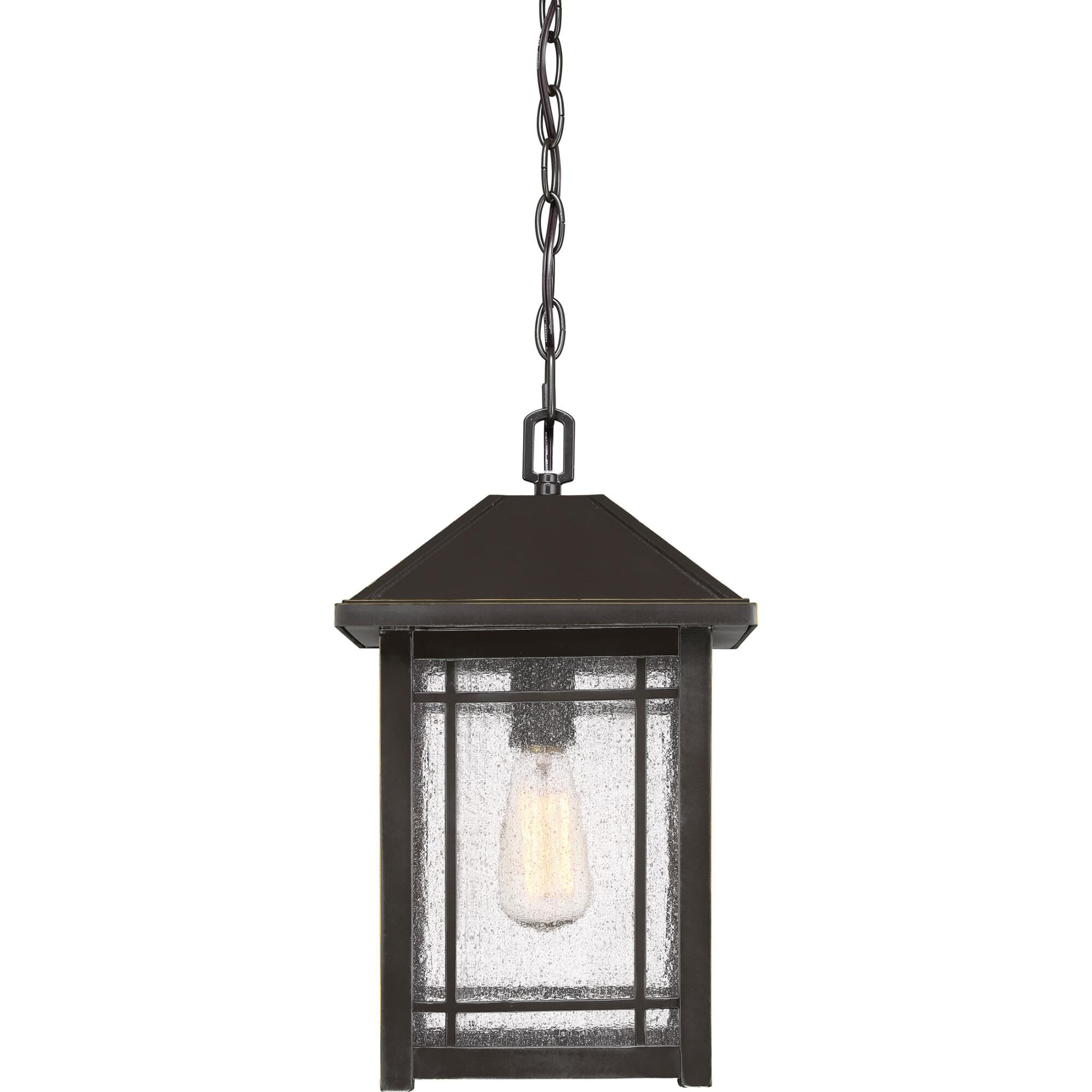 Quoizel Cedar Point 16 Inch Tall Outdoor Hanging Lantern