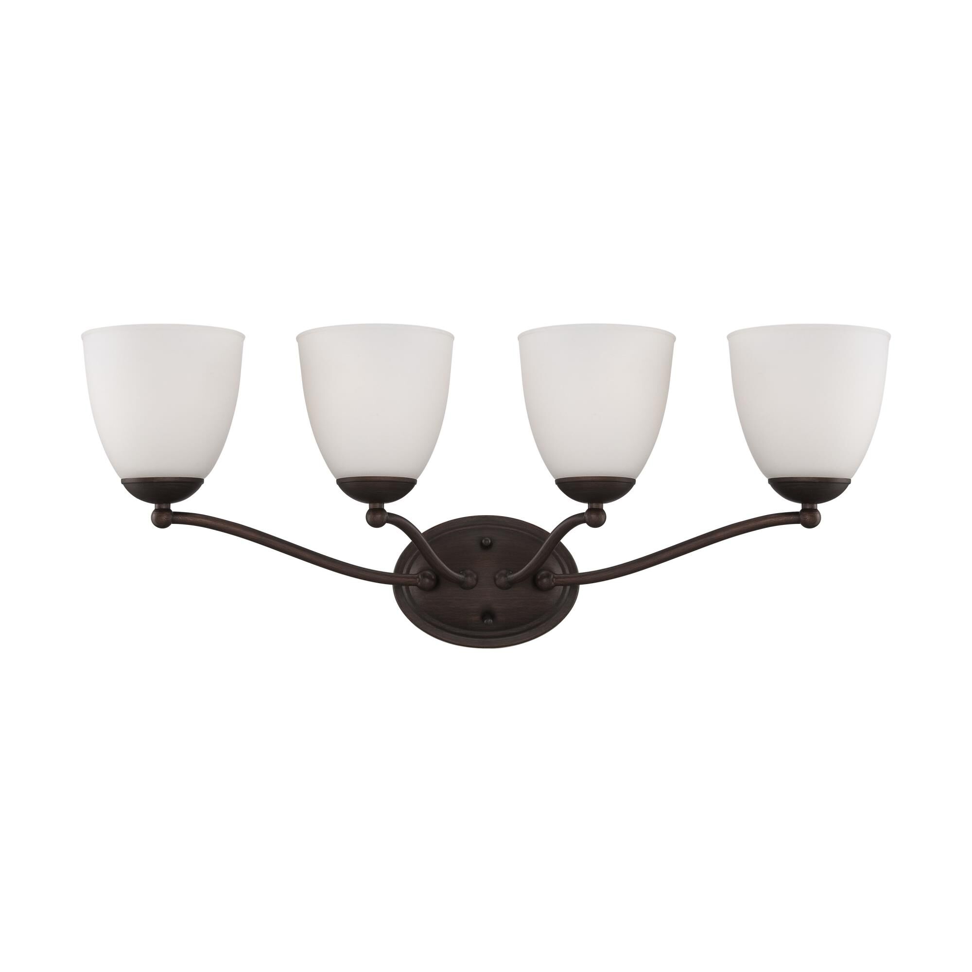 Patton 28 Inch 4 Light Bath Vanity Light by Nuvo Lighting