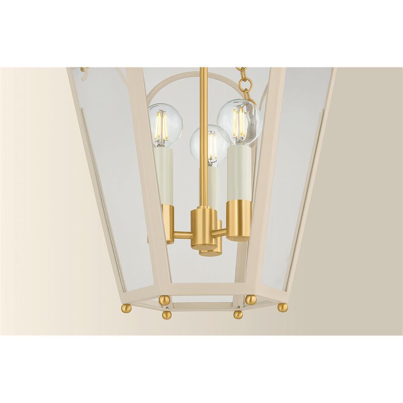 Clarisse Small Lantern Pendant by Mitzi