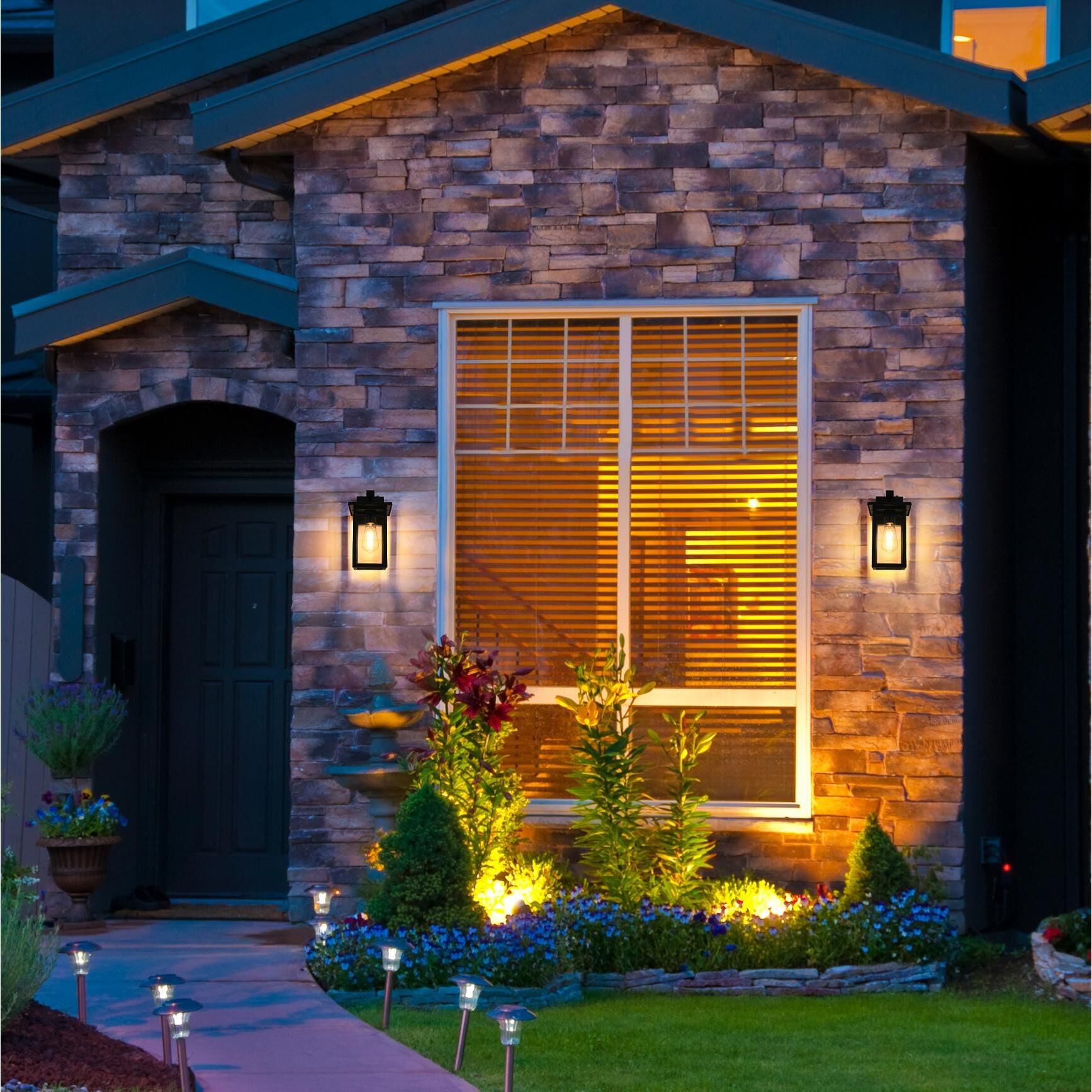 Venango 6 Inch Outdoor Wall Light by Elegant Lighting