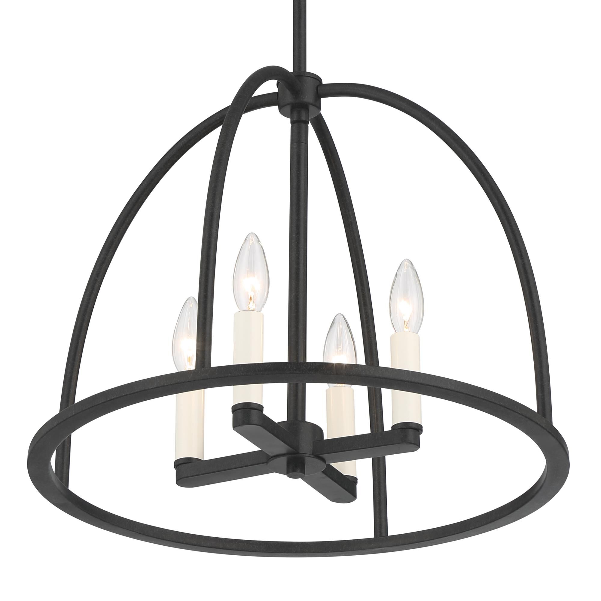 Abbott 18 Inch 4 Light Mini Chandelier by Crystorama