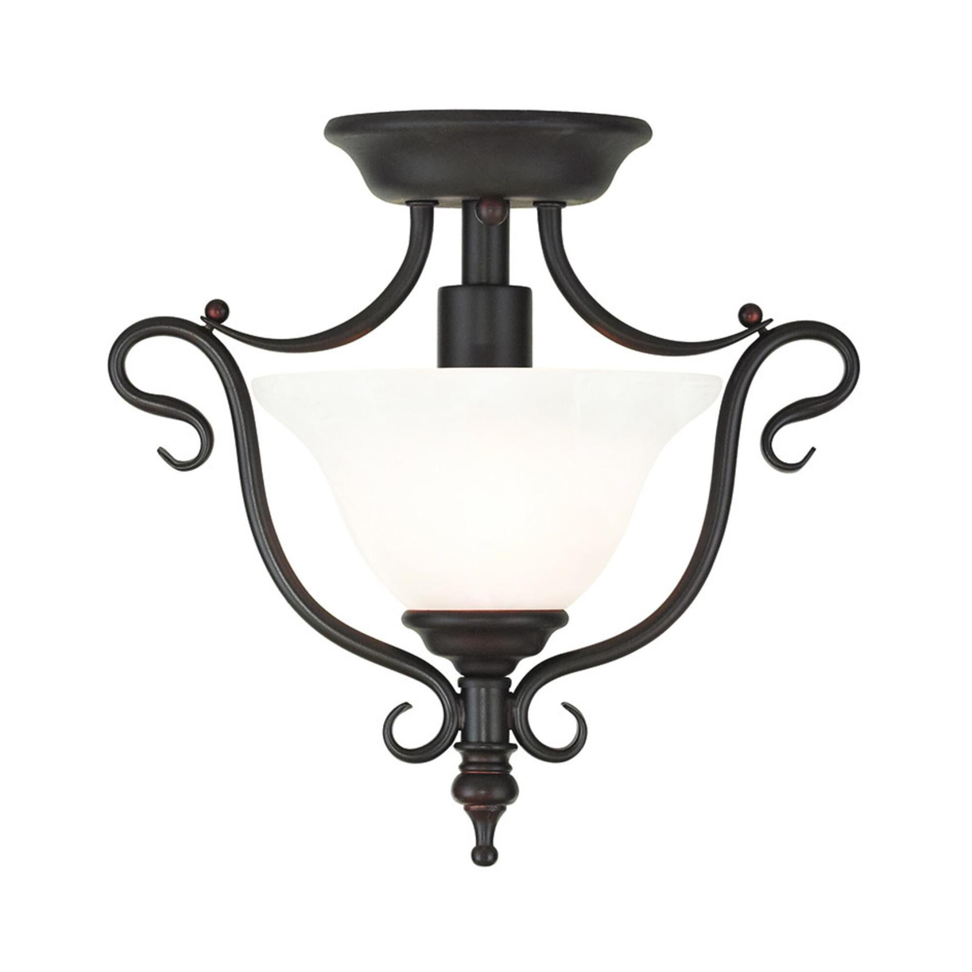 Coronado 12 Inch 1 Light Flush Mount by Livex Lighting