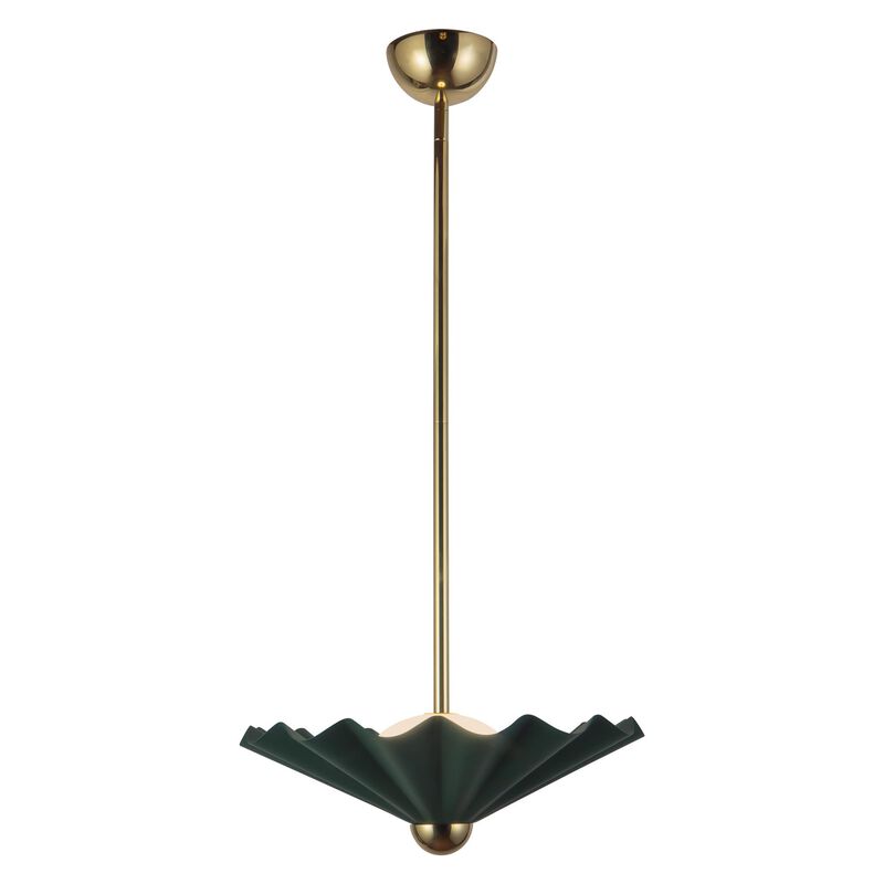 Jason Koharik Furrow 16 Inch Large Pendant by Alora Lighting