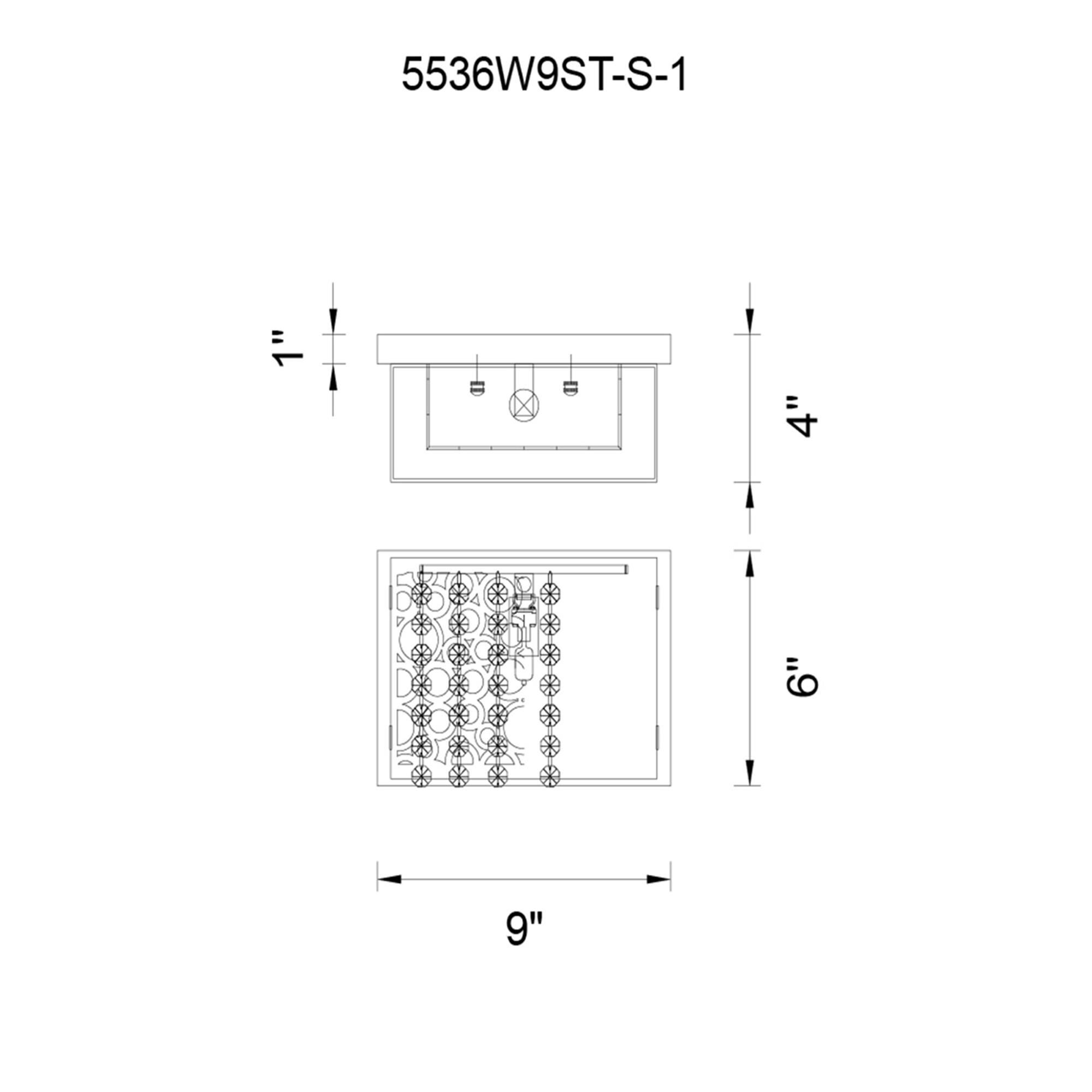 CWI Lighting Bubbles 9 Inch Wall Sconce
