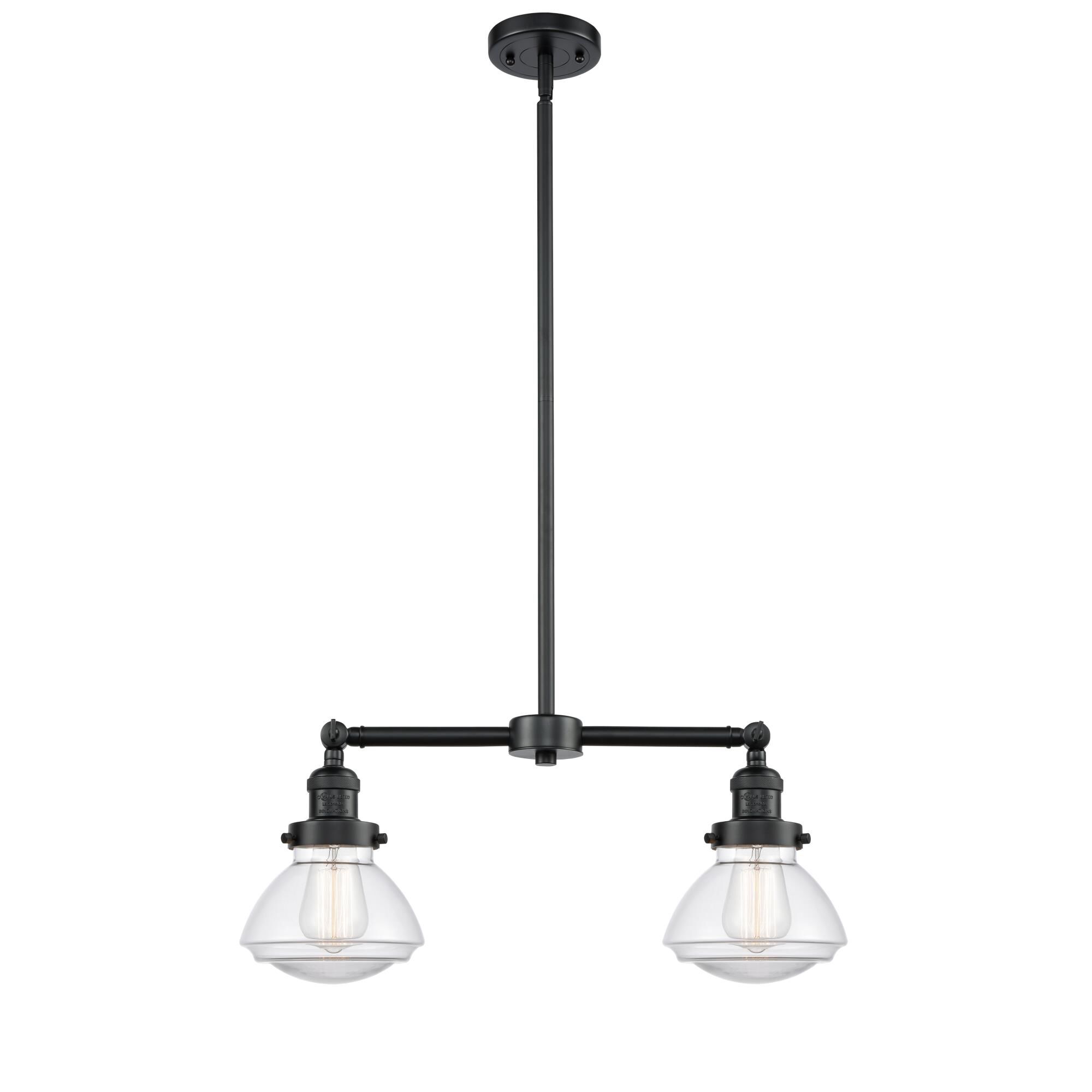 Bruno Marashlian Olean 21 Inch 2 Light Mini Chandelier by Innovations Lighting