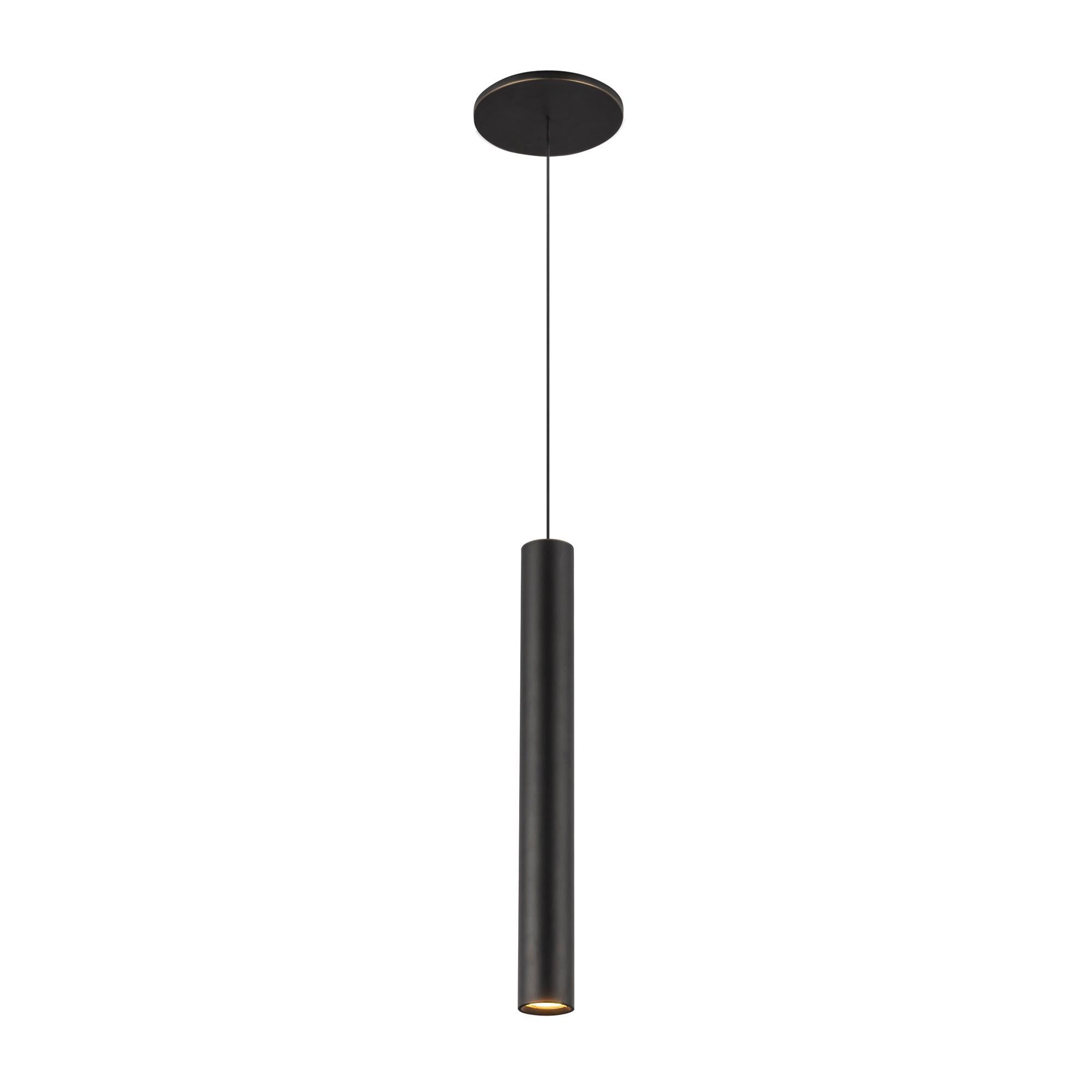 Shown in Urban Bronze finish and Aluminum Baffle shade