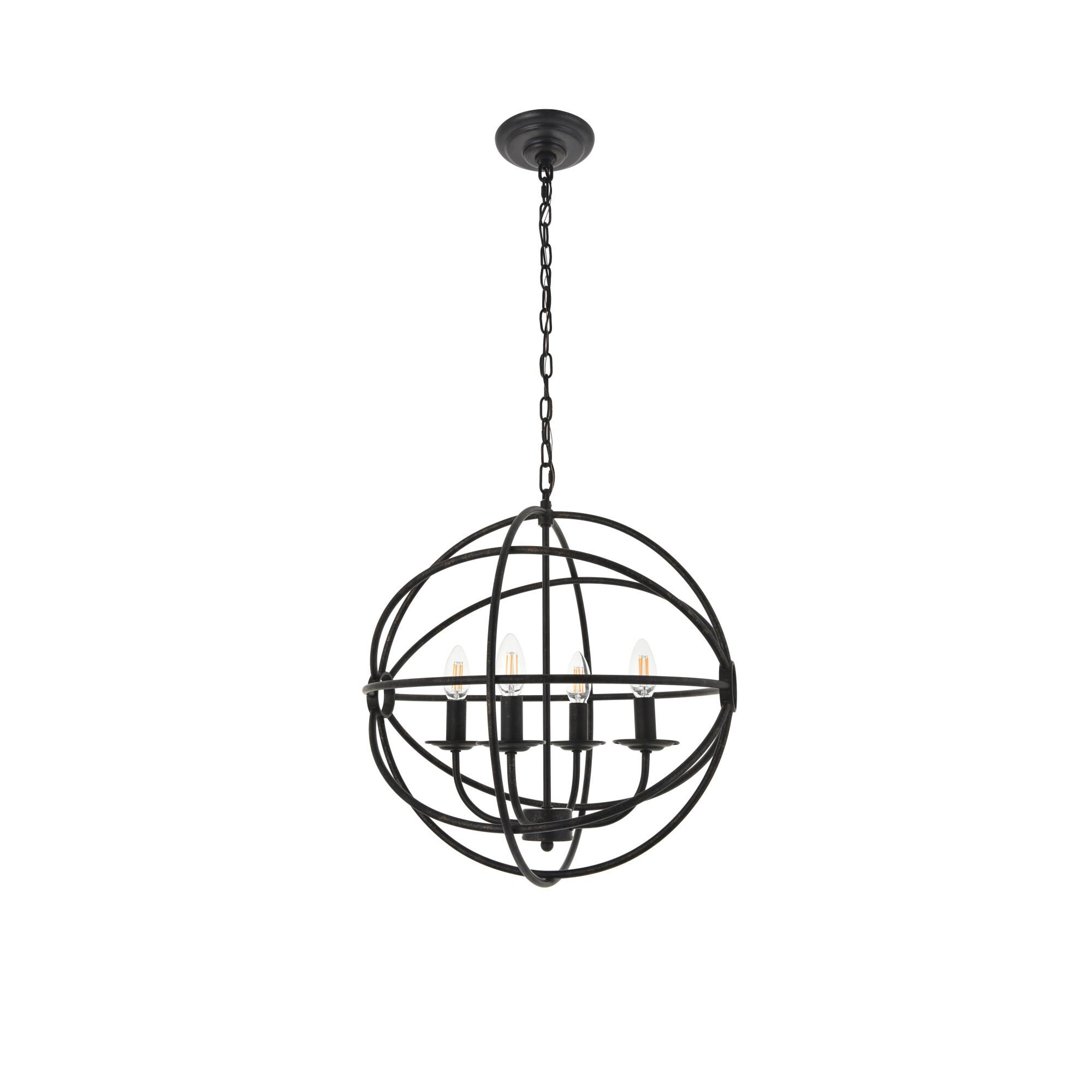 Octavia 18 Inch Large Pendant by Elegant Lighting