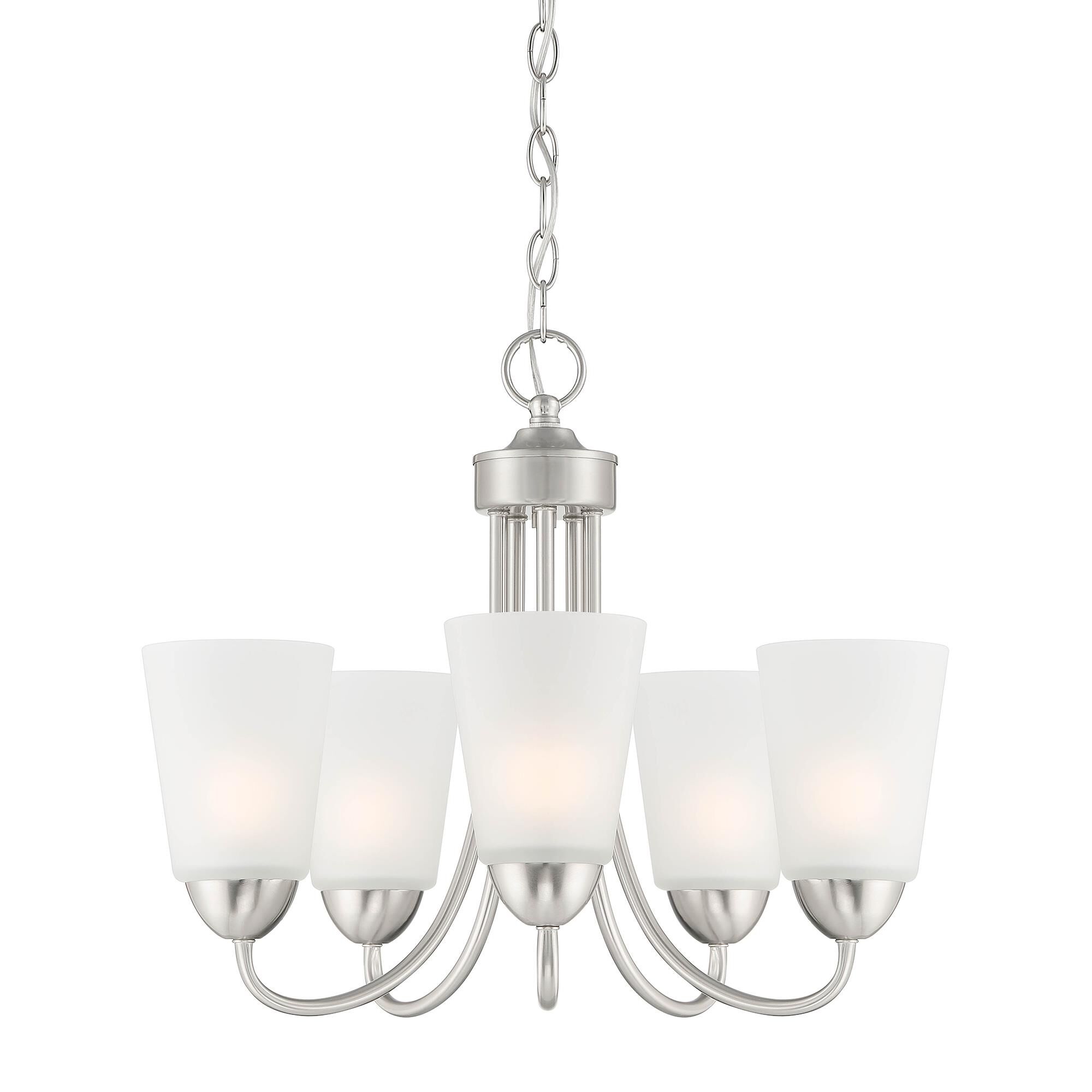 Malone 20 Inch 5 Light Mini Chandelier by Designers Fountain