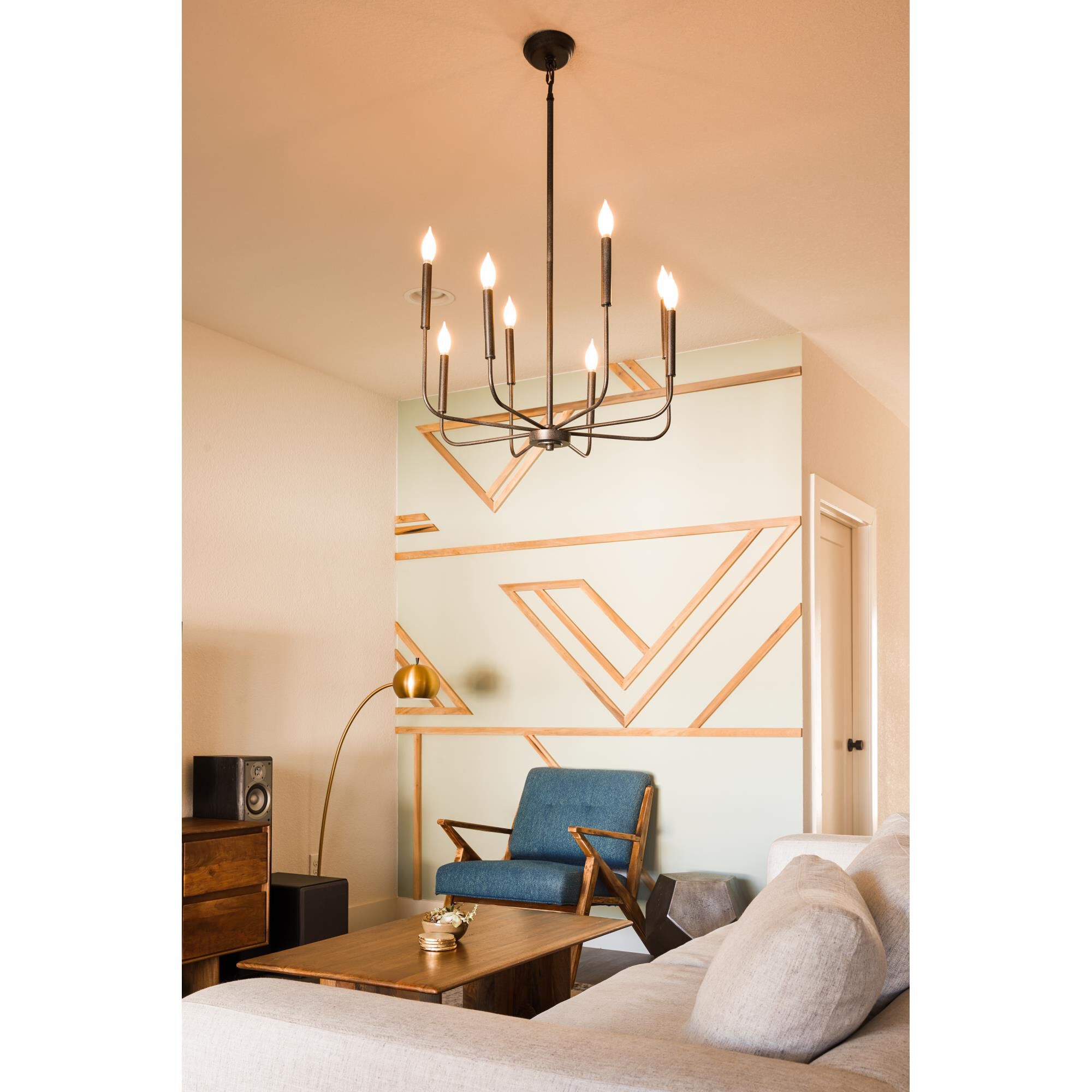 Dimmable 5 Watt 3000K CA10 LED Light Bulb,